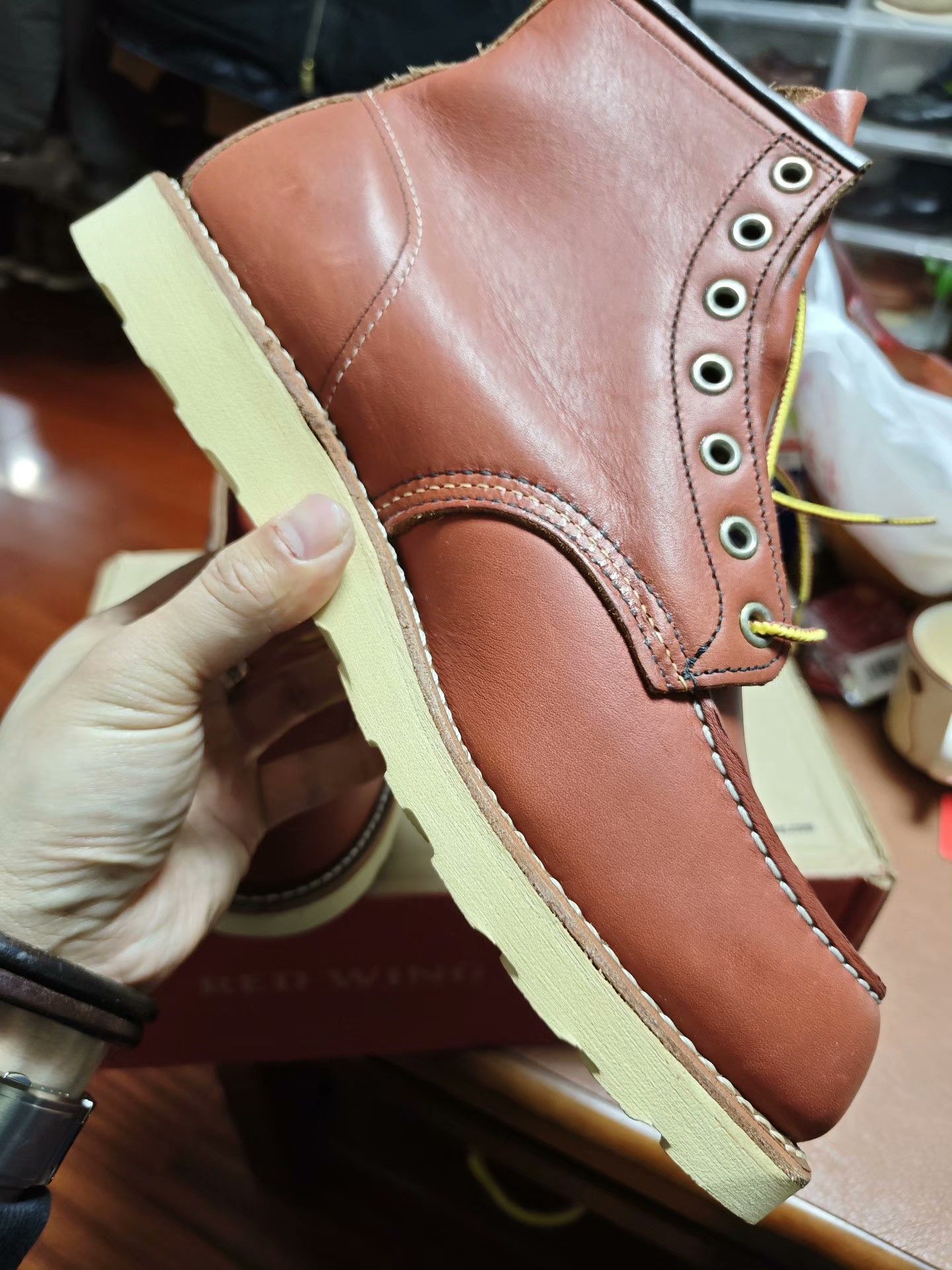 Red Wing Red Wing 8131 Leather Boots Size US 8.5 / EU 41-42 - 4 Thumbnail
