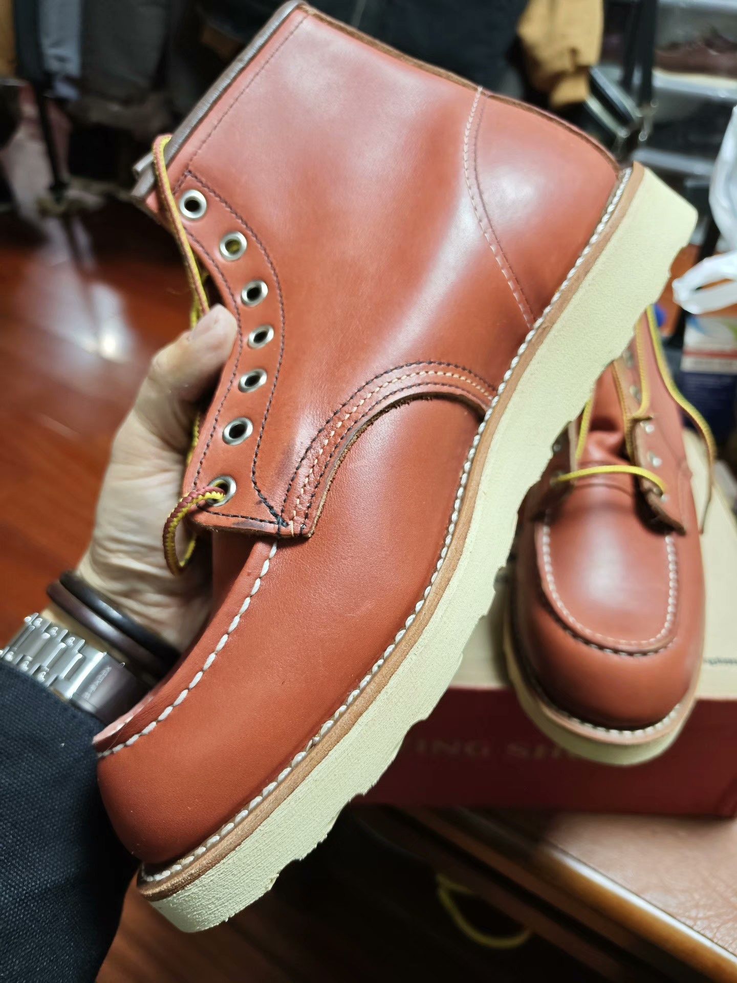 Red Wing Red Wing 8131 Leather Boots Size US 8.5 / EU 41-42 - 5 Thumbnail