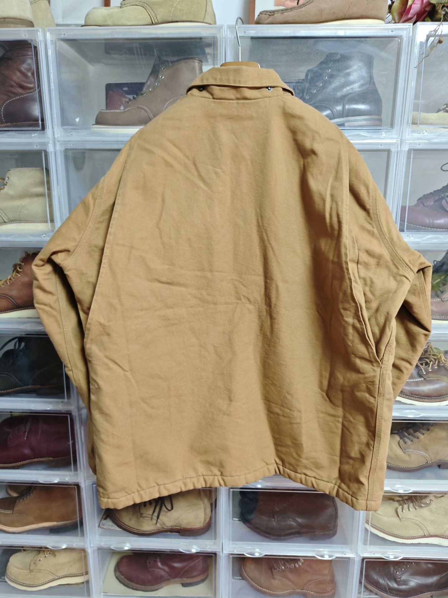Carhartt Carhartt Washed Duck Sherpa-Lined Coat Size US XL / EU 56 / 4 - 2 Thumbnail