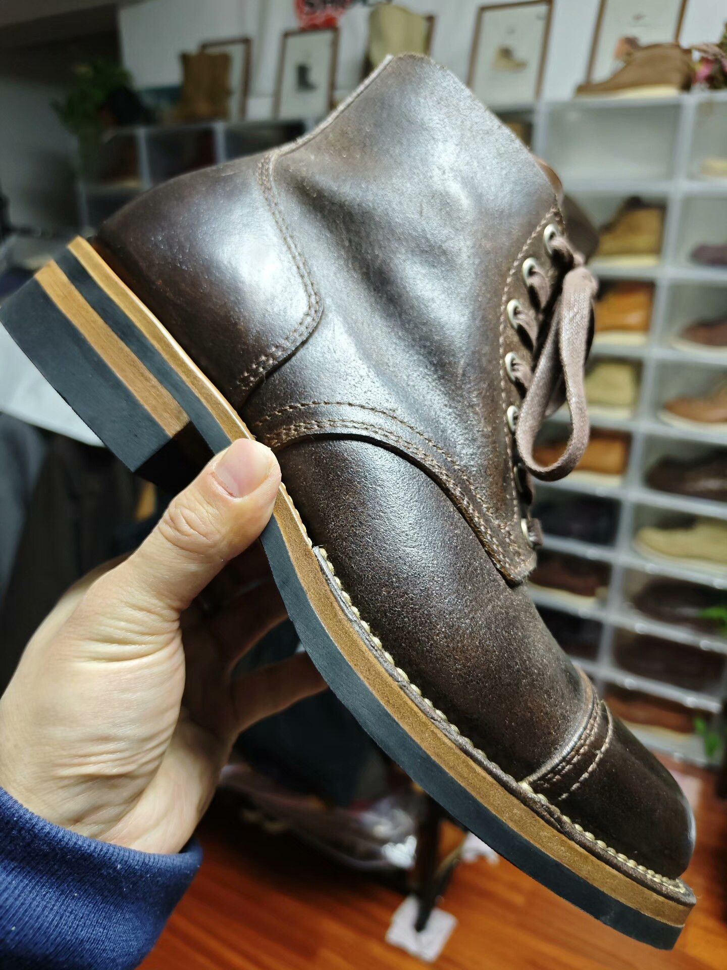 Red Wing Red Wing Oil Wax Leather Boots Size US 7 / EU 40 - 5 Thumbnail