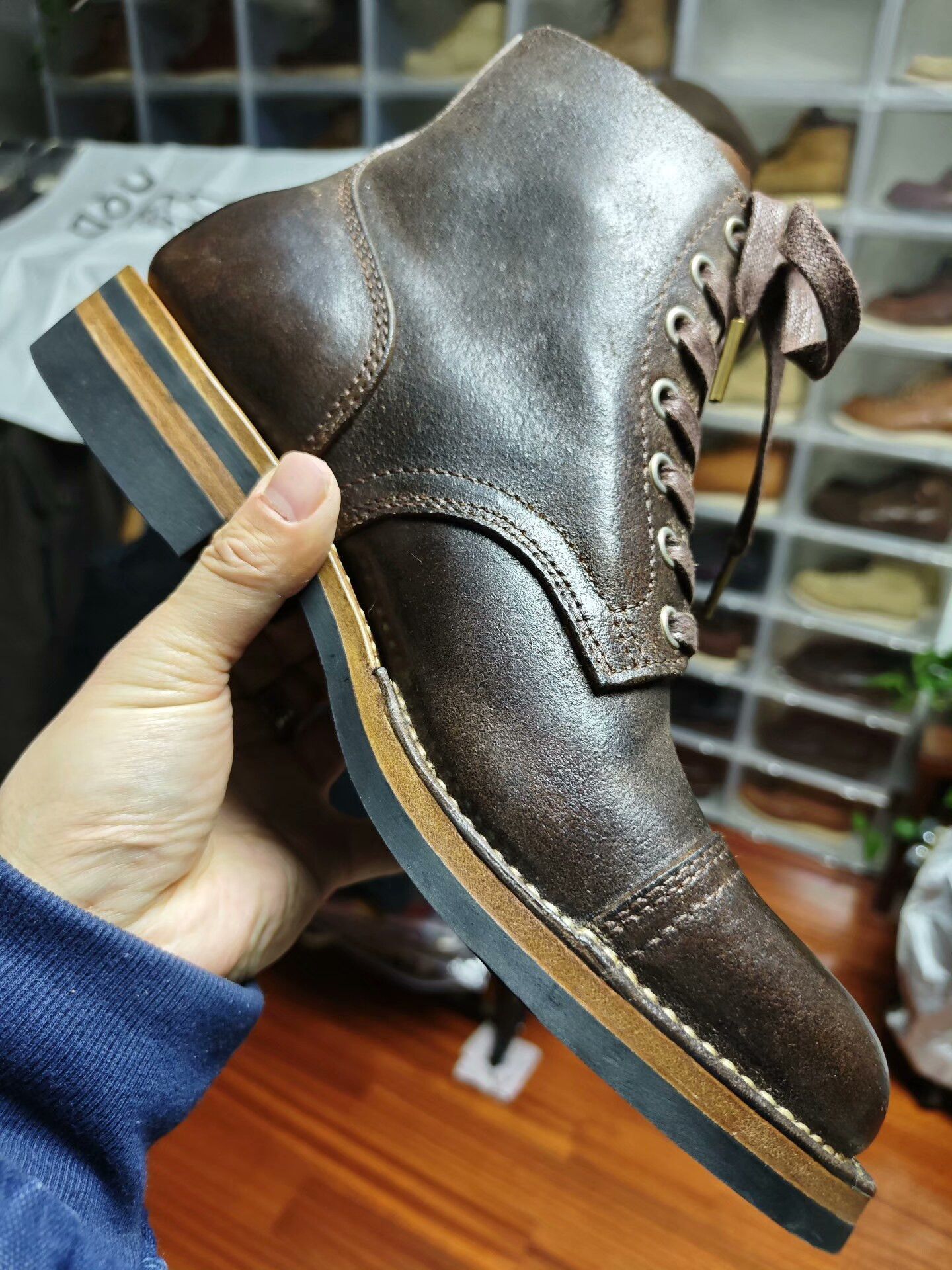 Red Wing Red Wing Oil Wax Leather Boots Size US 7 / EU 40 - 3 Thumbnail