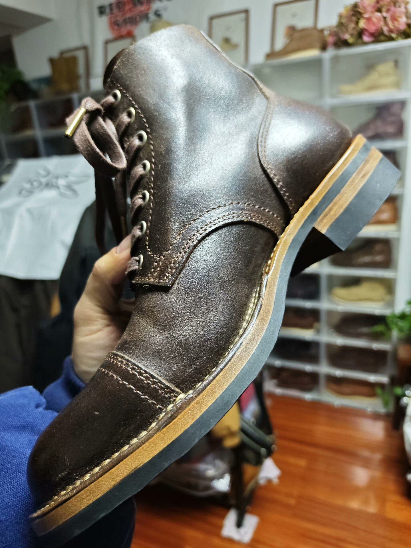 Red Wing Red Wing Oil Wax Leather Boots Size US 7 / EU 40 - 6 Thumbnail