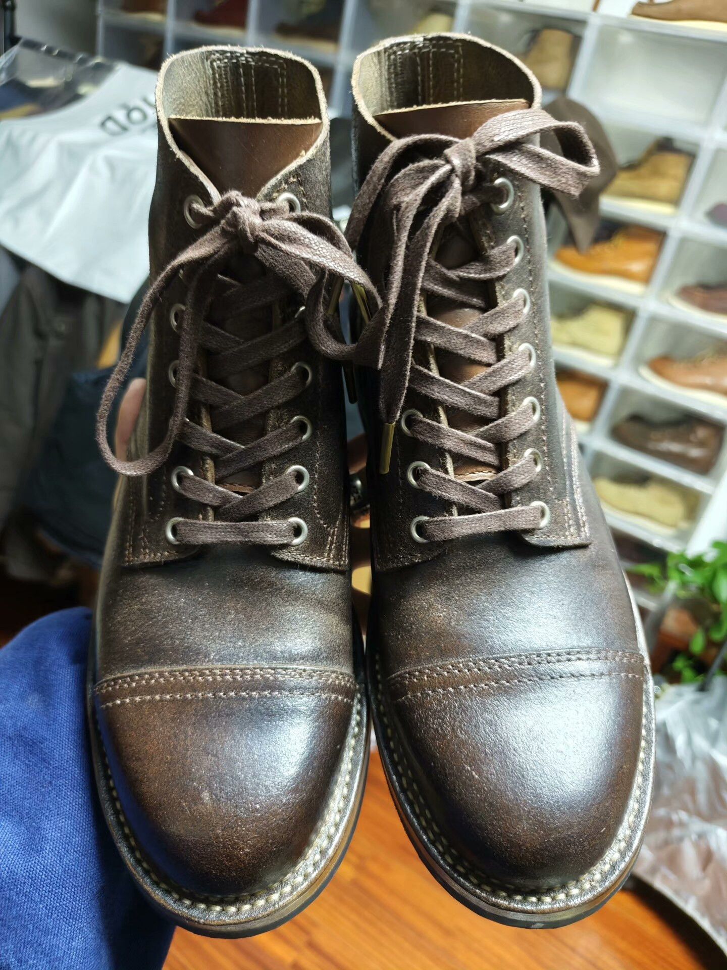 Red Wing Red Wing Oil Wax Leather Boots Size US 7 / EU 40 - 2 Thumbnail
