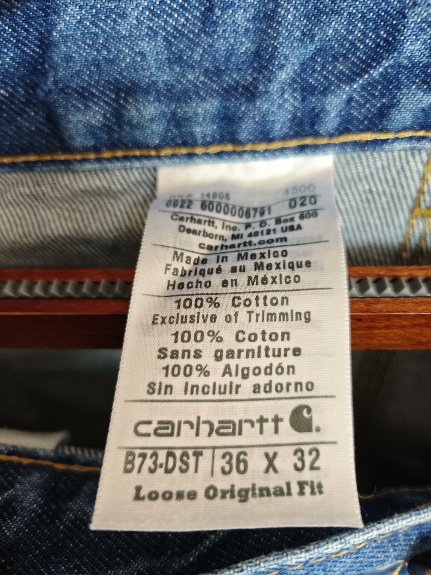 Carhartt Carhartt B73 Straight Cargo Jeans Size US 36 / EU 52 - 3 Thumbnail