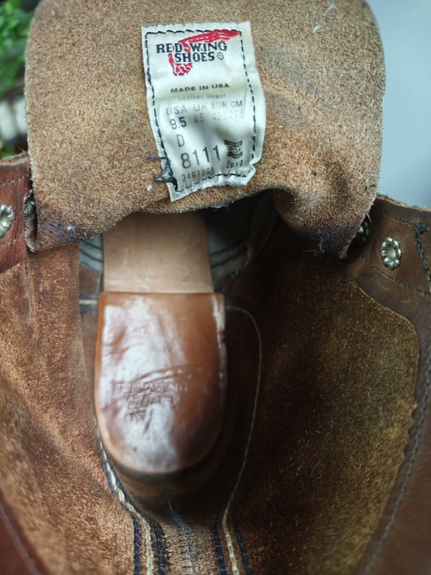 Red Wing Red Wing 8111 Work Boots Size US 9.5 / EU 42-43 - 8 Thumbnail