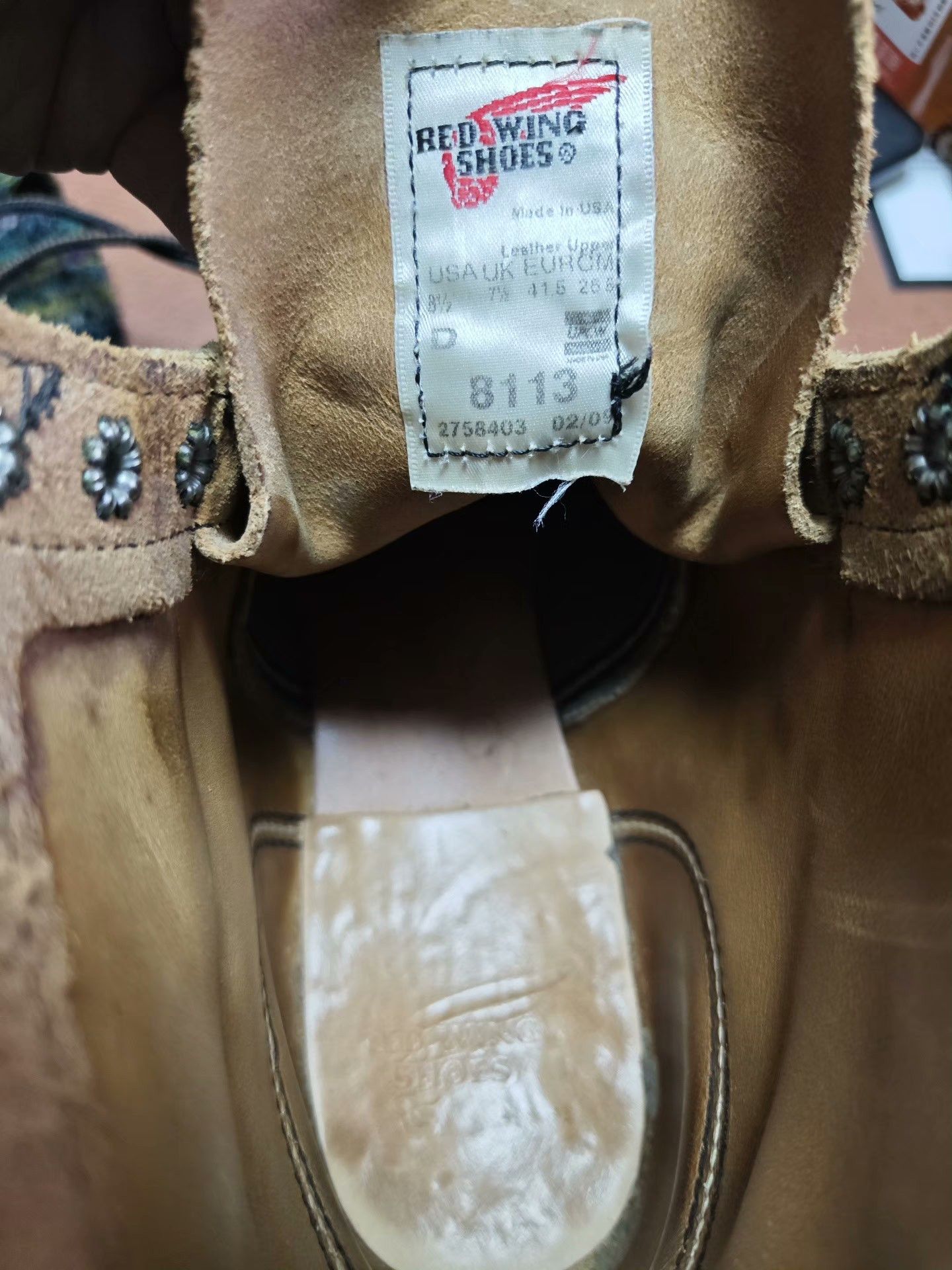 Red Wing Red Wing 8113 Caramel Suede Boot Size US 8.5 / EU 41-42 - 9 Thumbnail