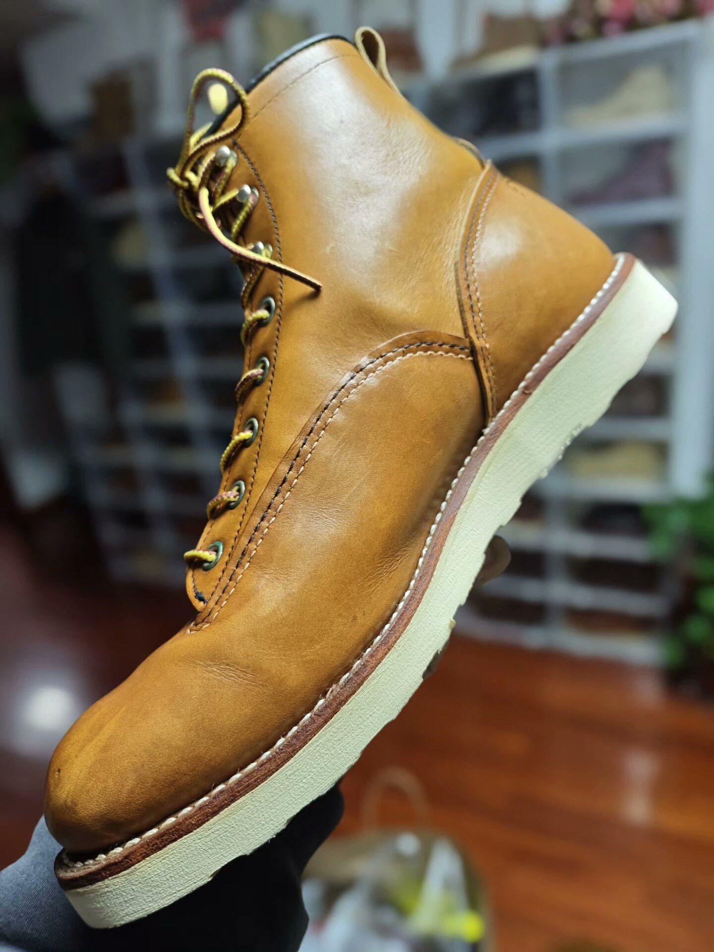 Red Wing Redwing 2904 Sunset Yellow Boot Size US 10 / EU 43 - 6 Thumbnail