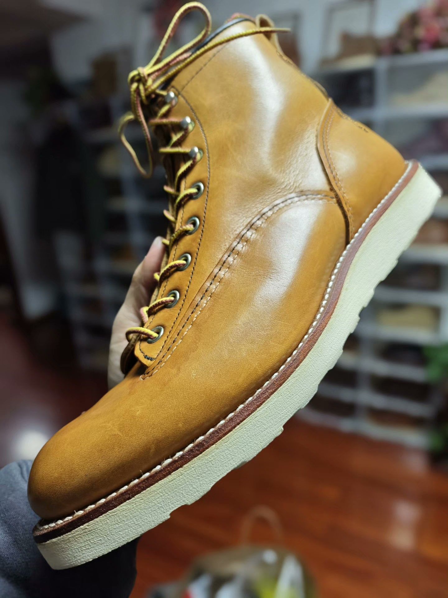 Red Wing Redwing 2904 Sunset Yellow Boot Size US 10 / EU 43 - 3 Thumbnail