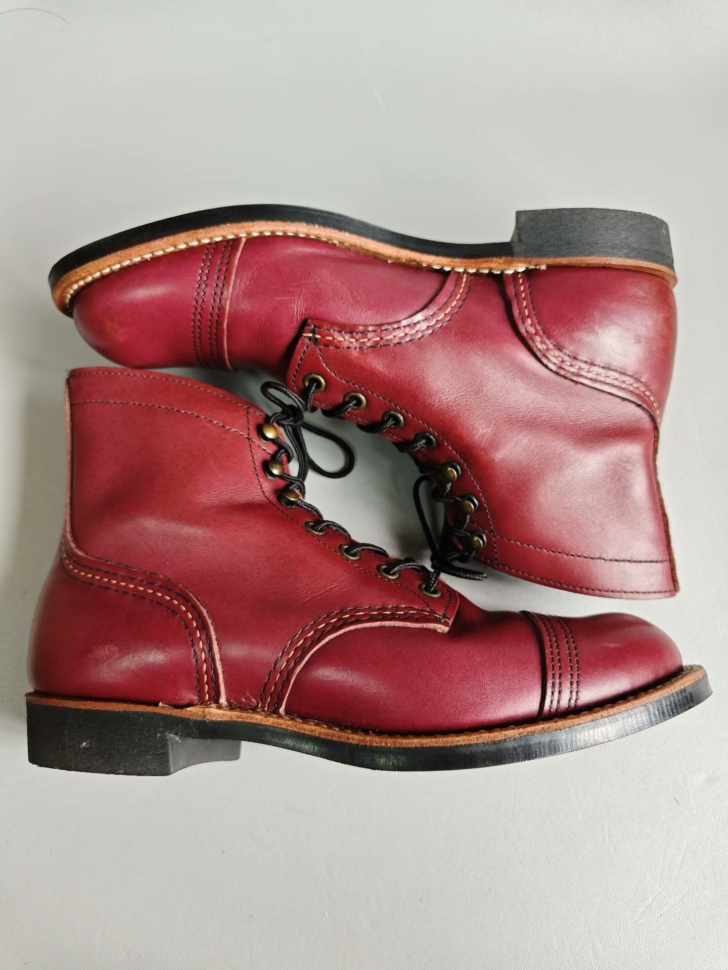 Red Wing Red Wing 8119 Cherry Red Size US 8 / EU 41 - 4 Thumbnail