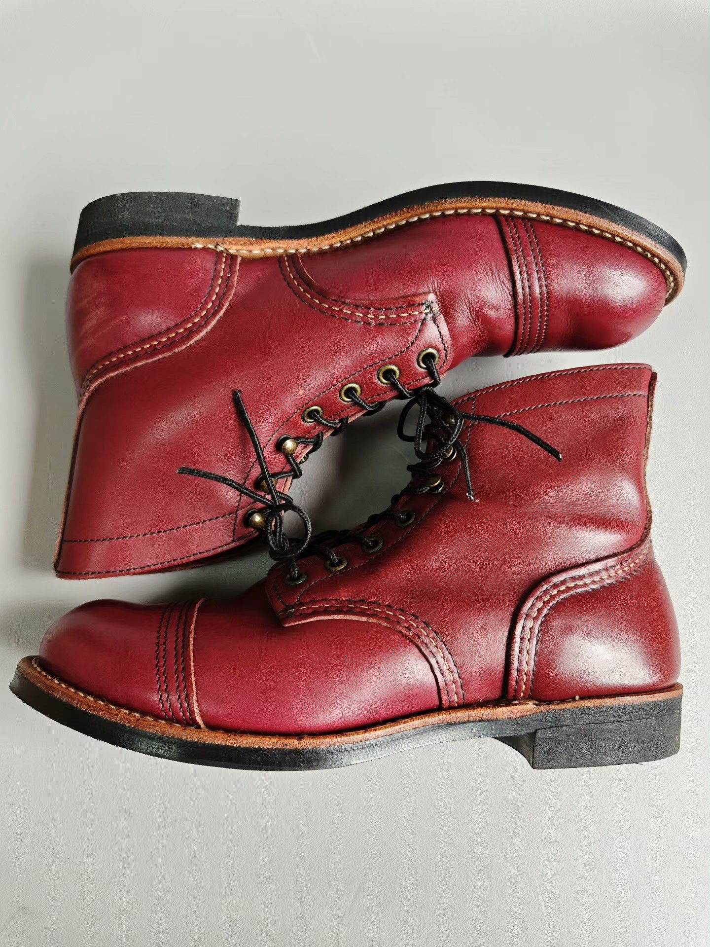 Red Wing Red Wing 8119 Cherry Red Size US 8 / EU 41 - 5 Thumbnail