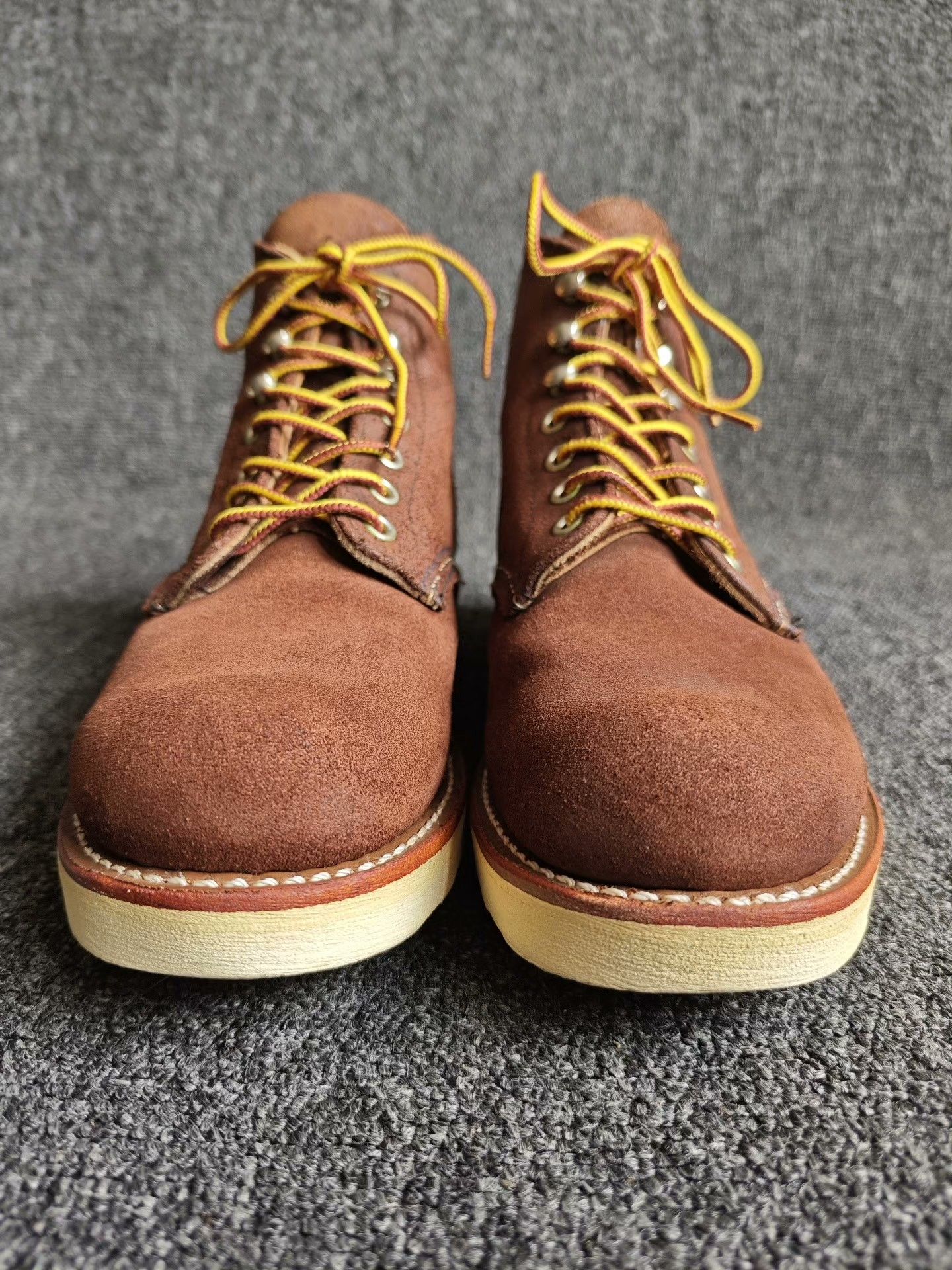 Red Wing Red Wing 8164 Brown Work Boots Size US 7.5 / EU 40-41 - 4 Thumbnail