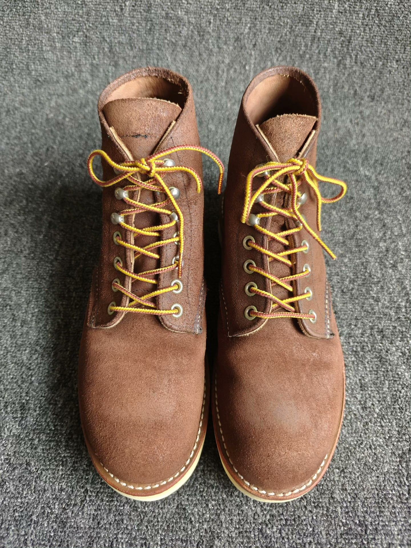 Red Wing Red Wing 8164 Brown Work Boots Size US 7.5 / EU 40-41 - 3 Thumbnail