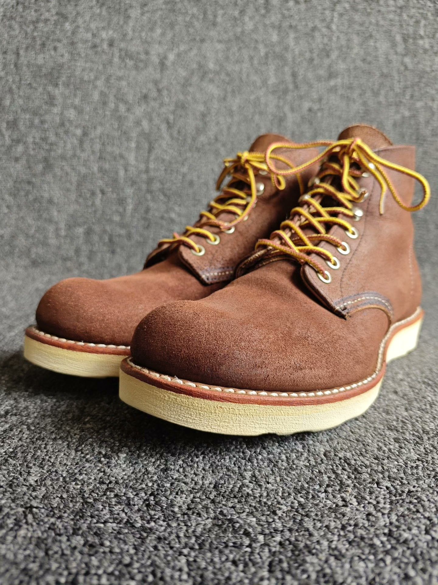 Red Wing Red Wing 8164 Brown Work Boots Size US 7.5 / EU 40-41 - 5 Thumbnail