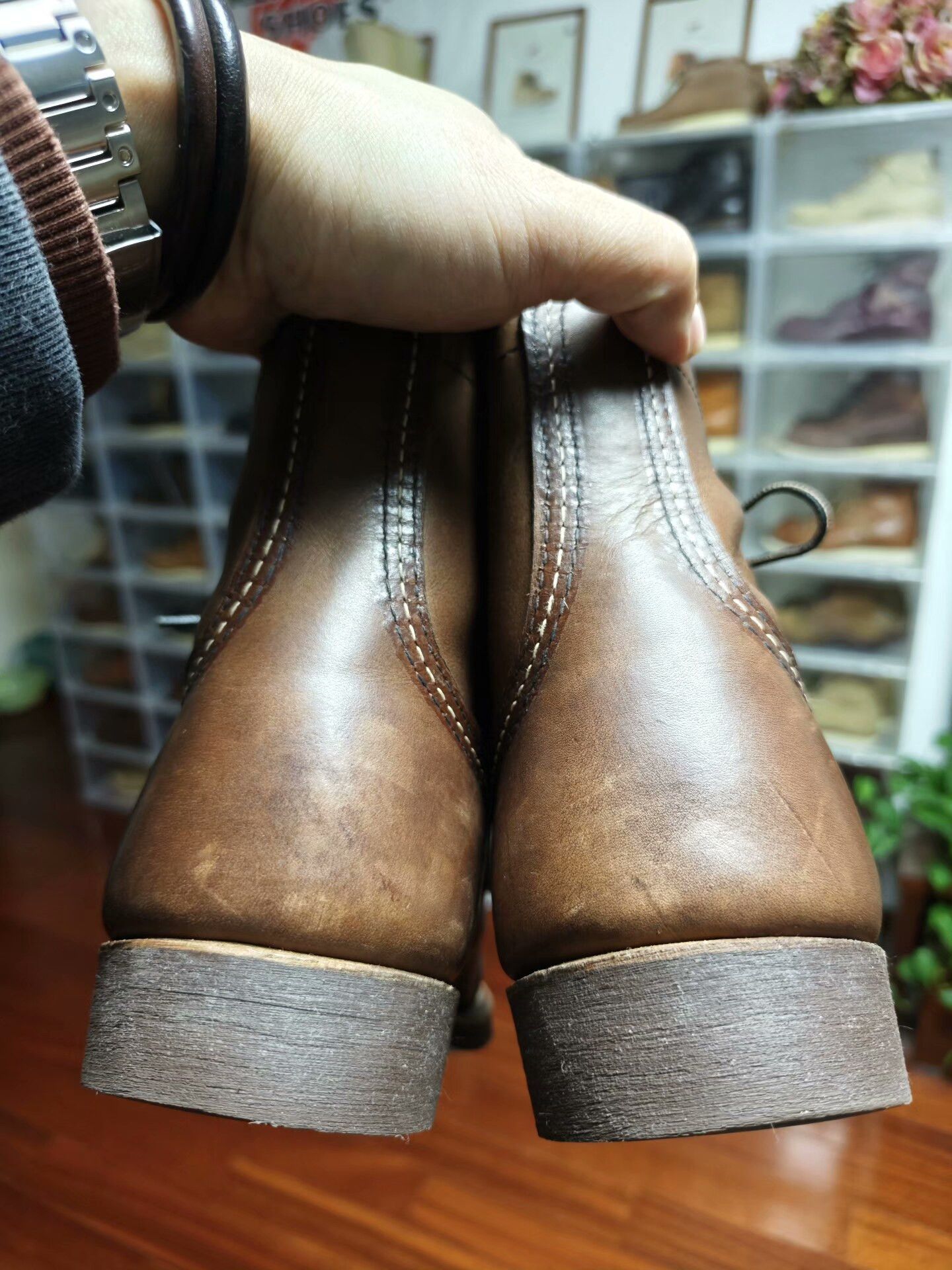 Red Wing Red Wing 8111 Brown Work Boot Size US 7.5 / EU 40-41 - 7 Thumbnail