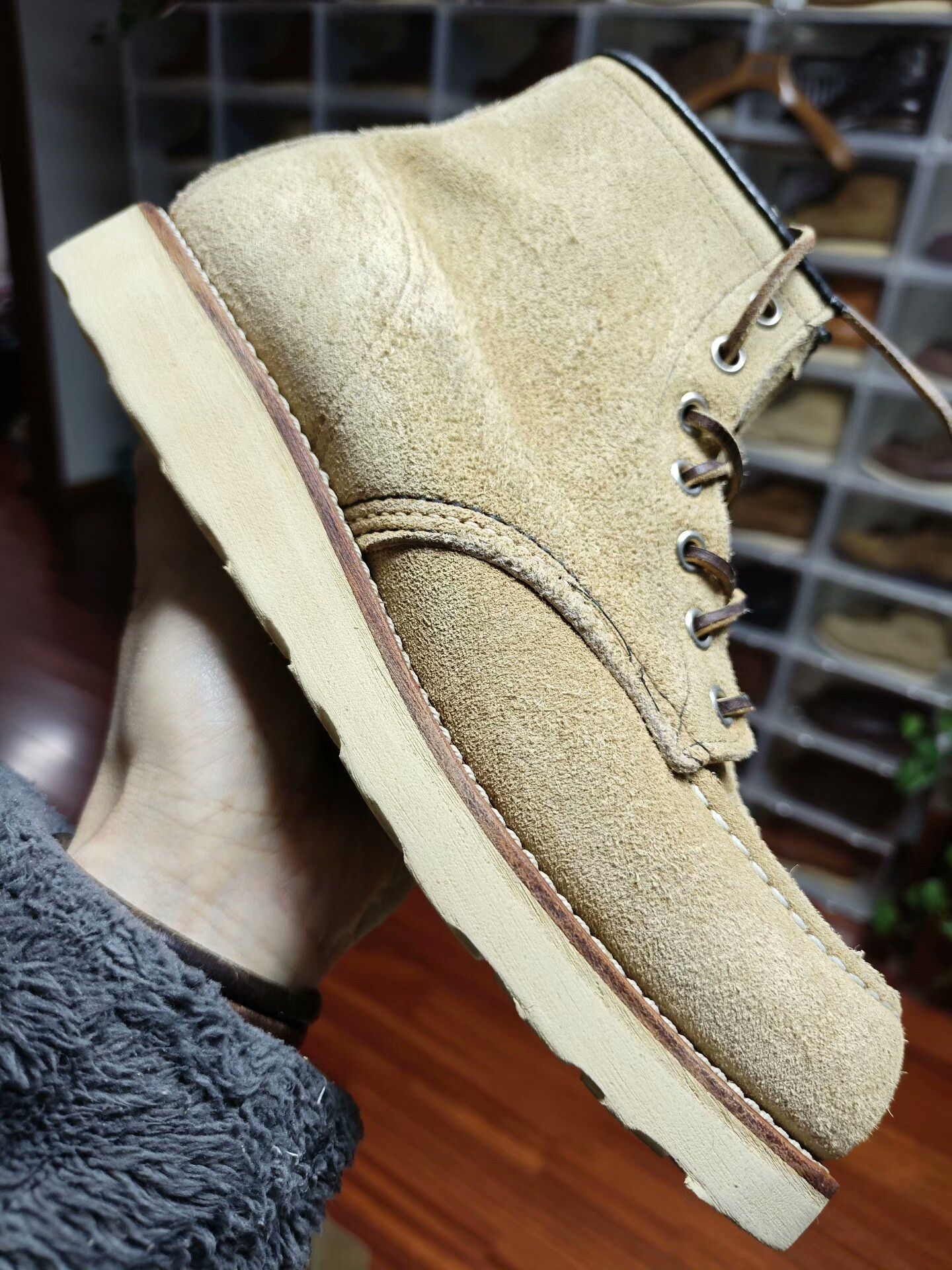 Red Wing Redwing 8173 with Embroidered Logo Size US 6.5 / EU 39-40 - 3 Thumbnail