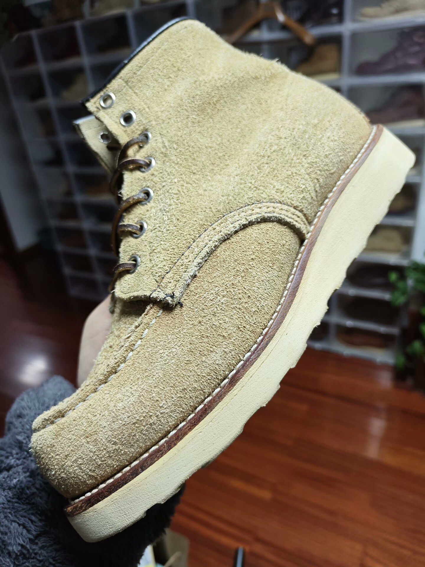 Red Wing Redwing 8173 with Embroidered Logo Size US 6.5 / EU 39-40 - 5 Thumbnail
