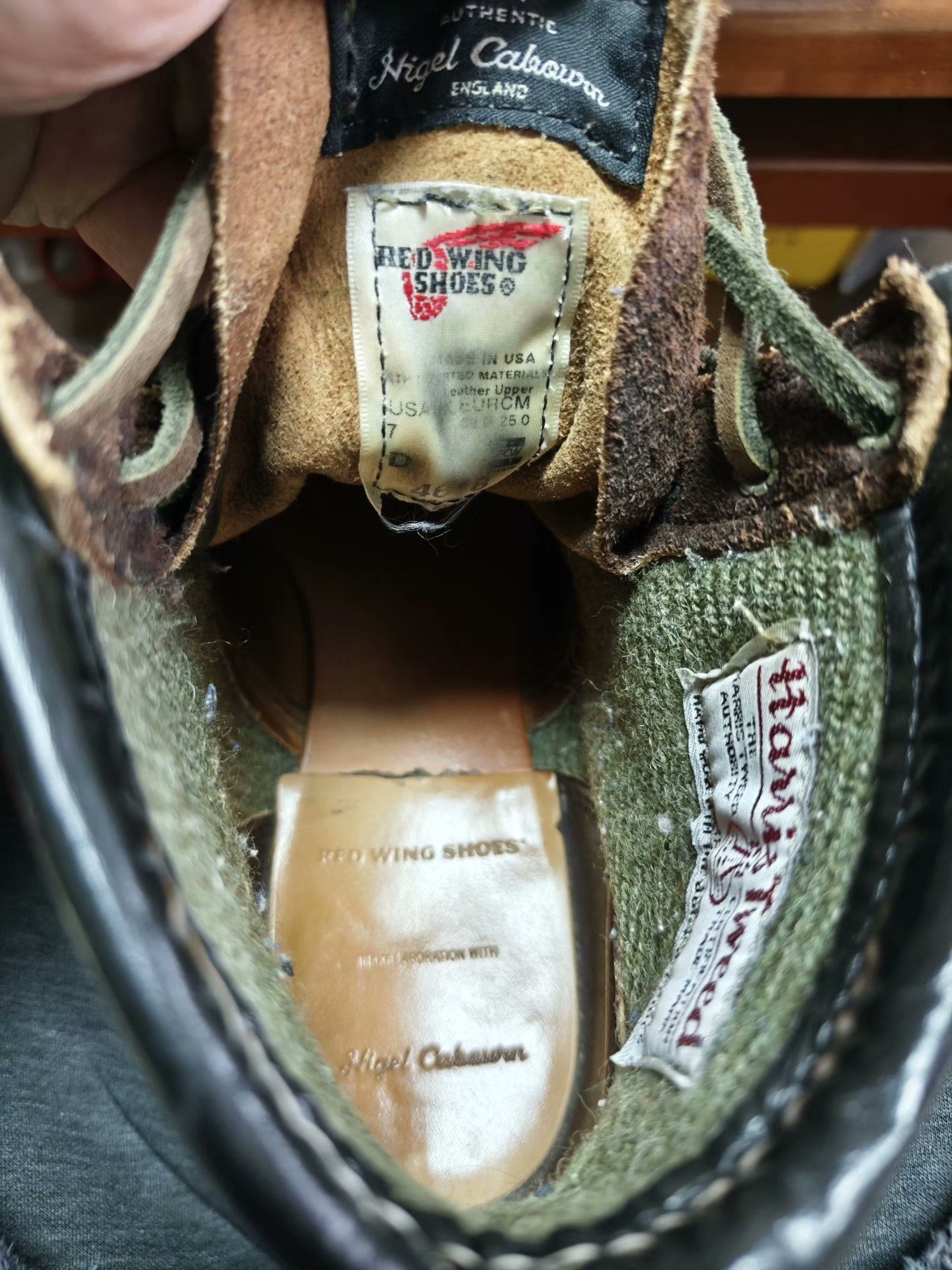 Red Wing Red Wing 4618 Collaboration Suede Work Boots Size US 7 / EU 40 - 9 Thumbnail