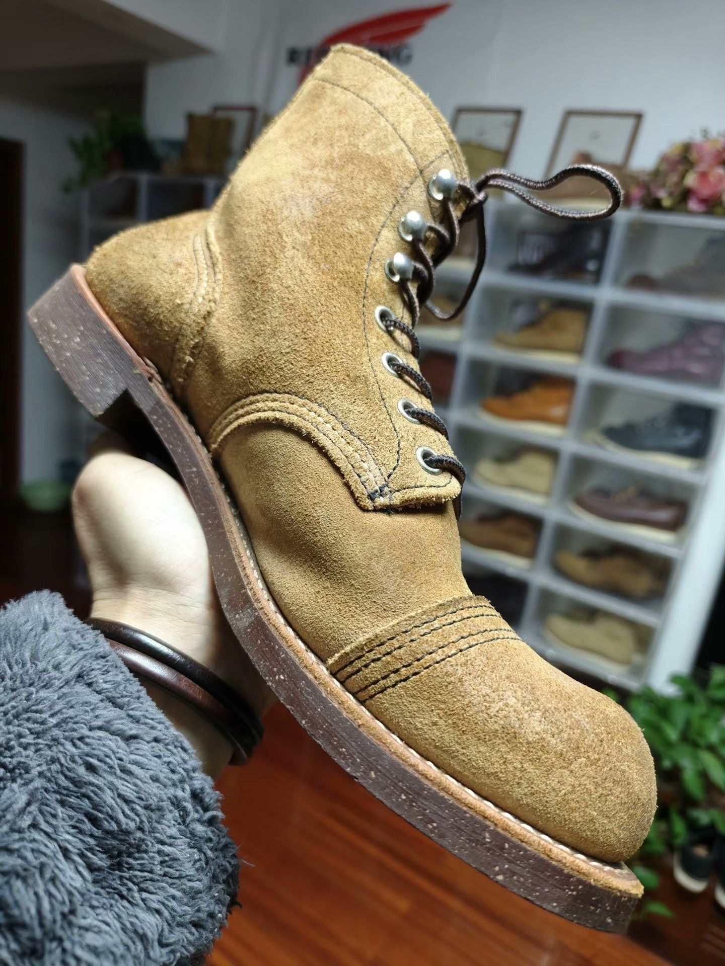 Red Wing Red Wing 8113 8D Work Boots Size US 8 / EU 41 - 5 Thumbnail