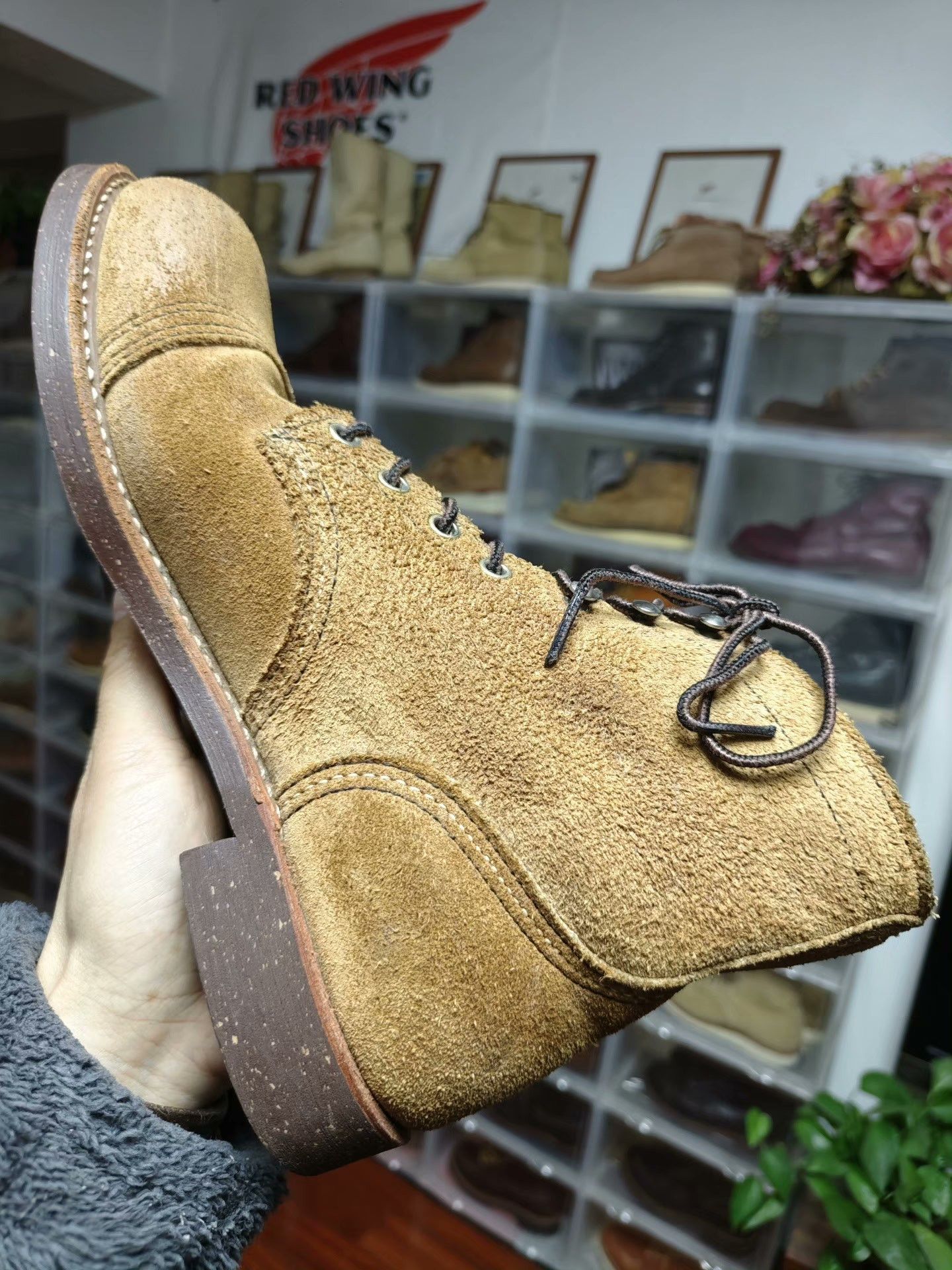 Red Wing Red Wing 8113 8D Work Boots Size US 8 / EU 41 - 4 Thumbnail