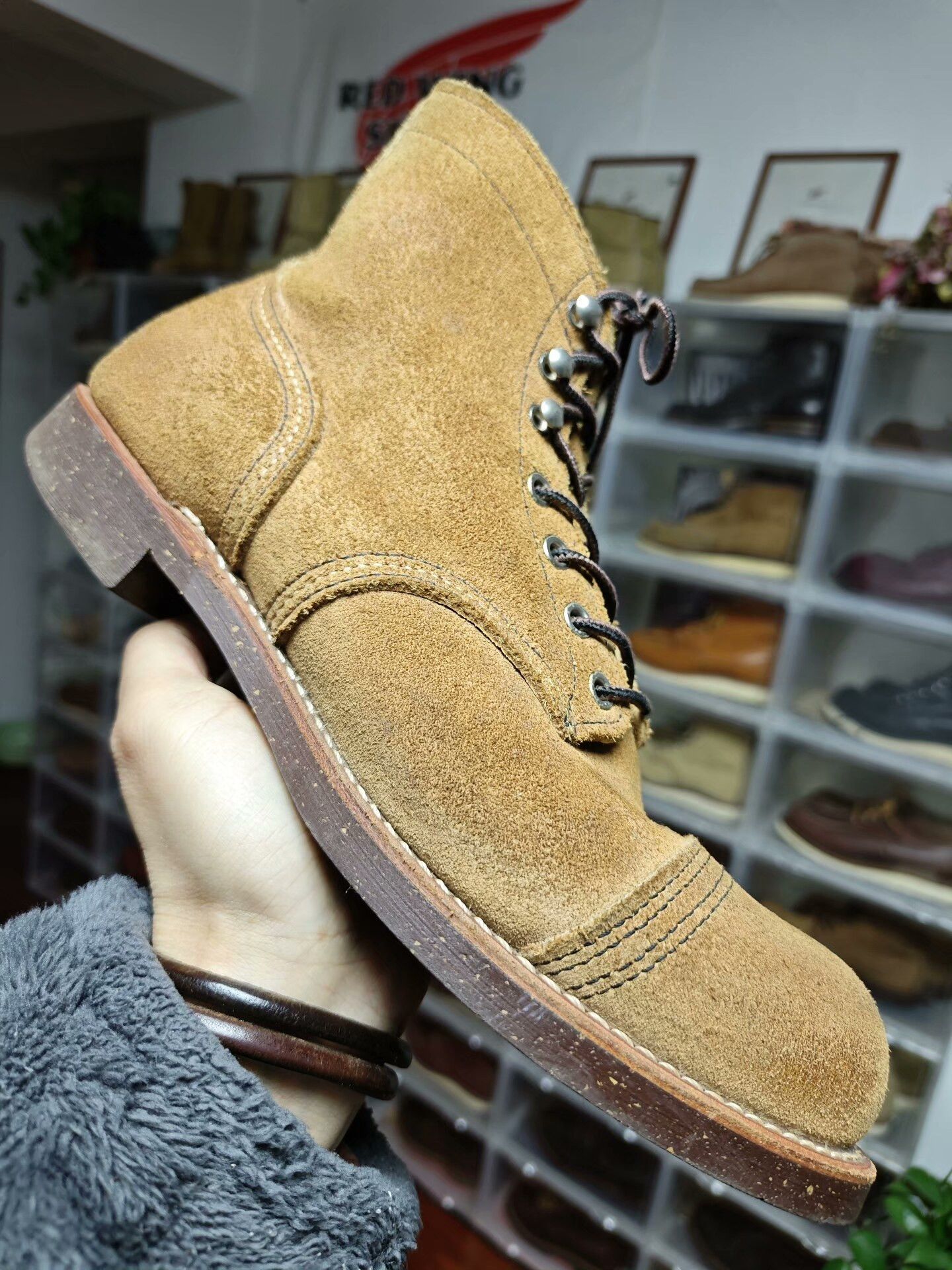 Red Wing Red Wing 8113 8D Work Boots Size US 8 / EU 41 - 3 Thumbnail