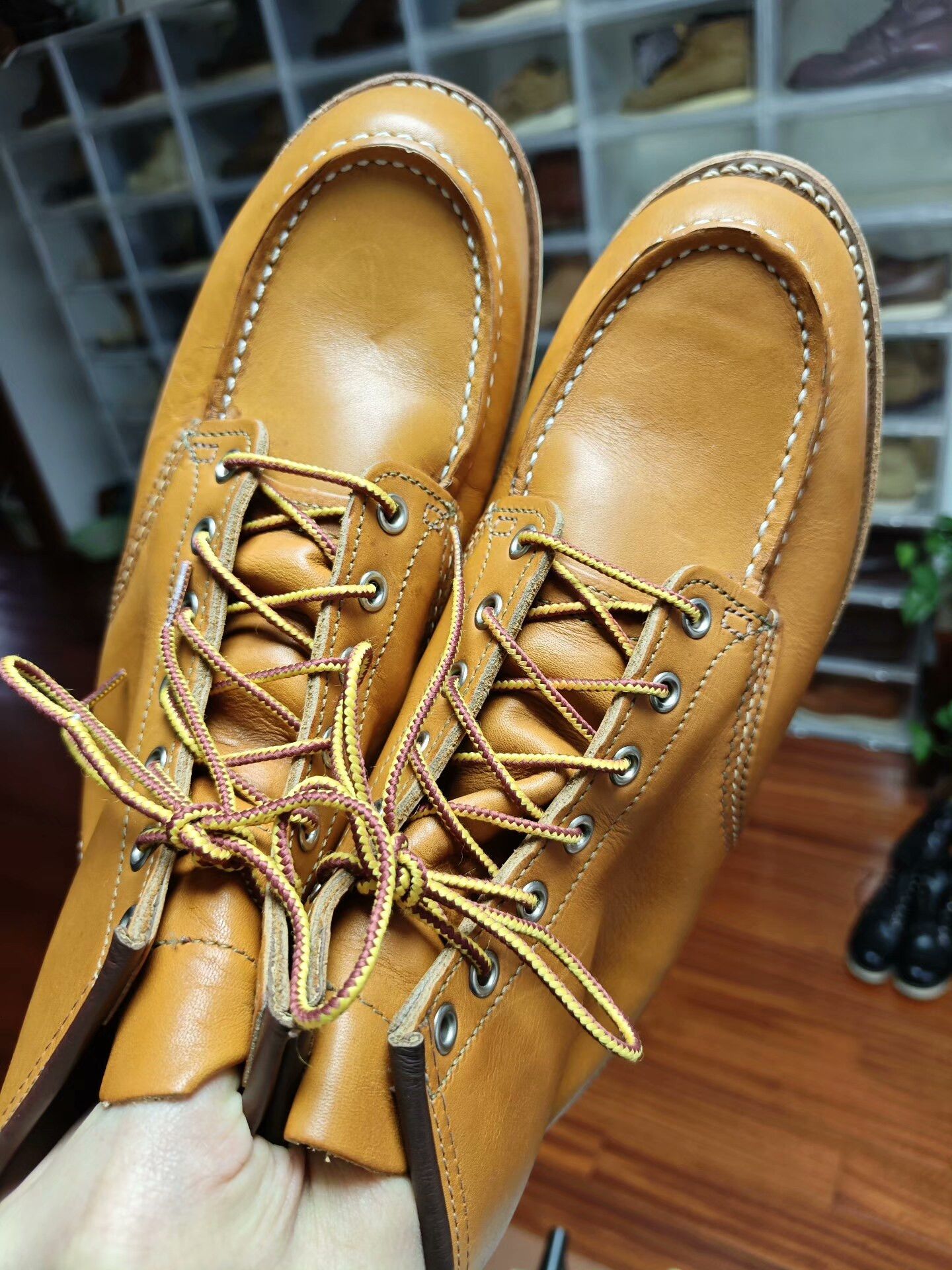 Red Wing Redwing 9875 Old Double Dog Logo Size US 9 / EU 42 - 8 Thumbnail