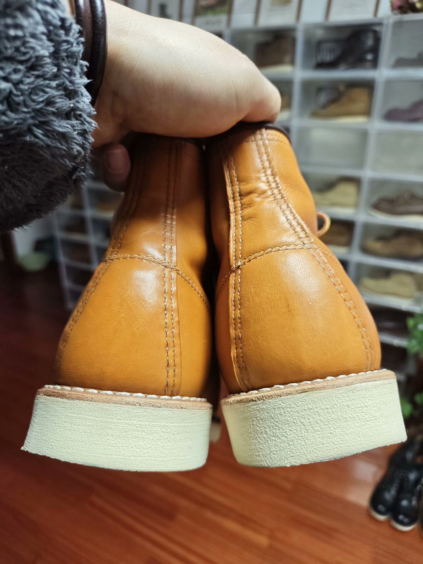 Red Wing Redwing 9875 Old Double Dog Logo Size US 9 / EU 42 - 6 Thumbnail