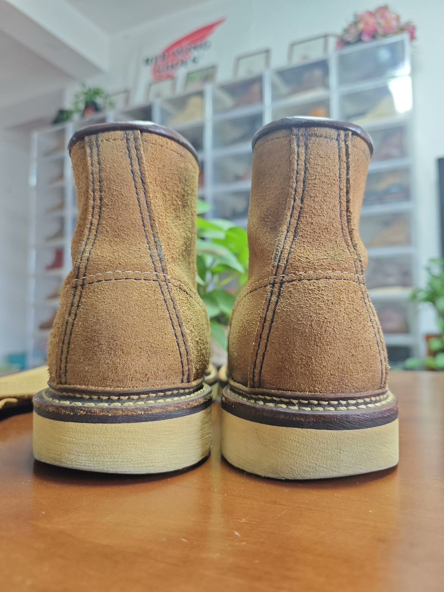 Red Wing Red Wing 1907 Suede Work Boot Size US 7.5 / EU 40-41 - 6 Thumbnail