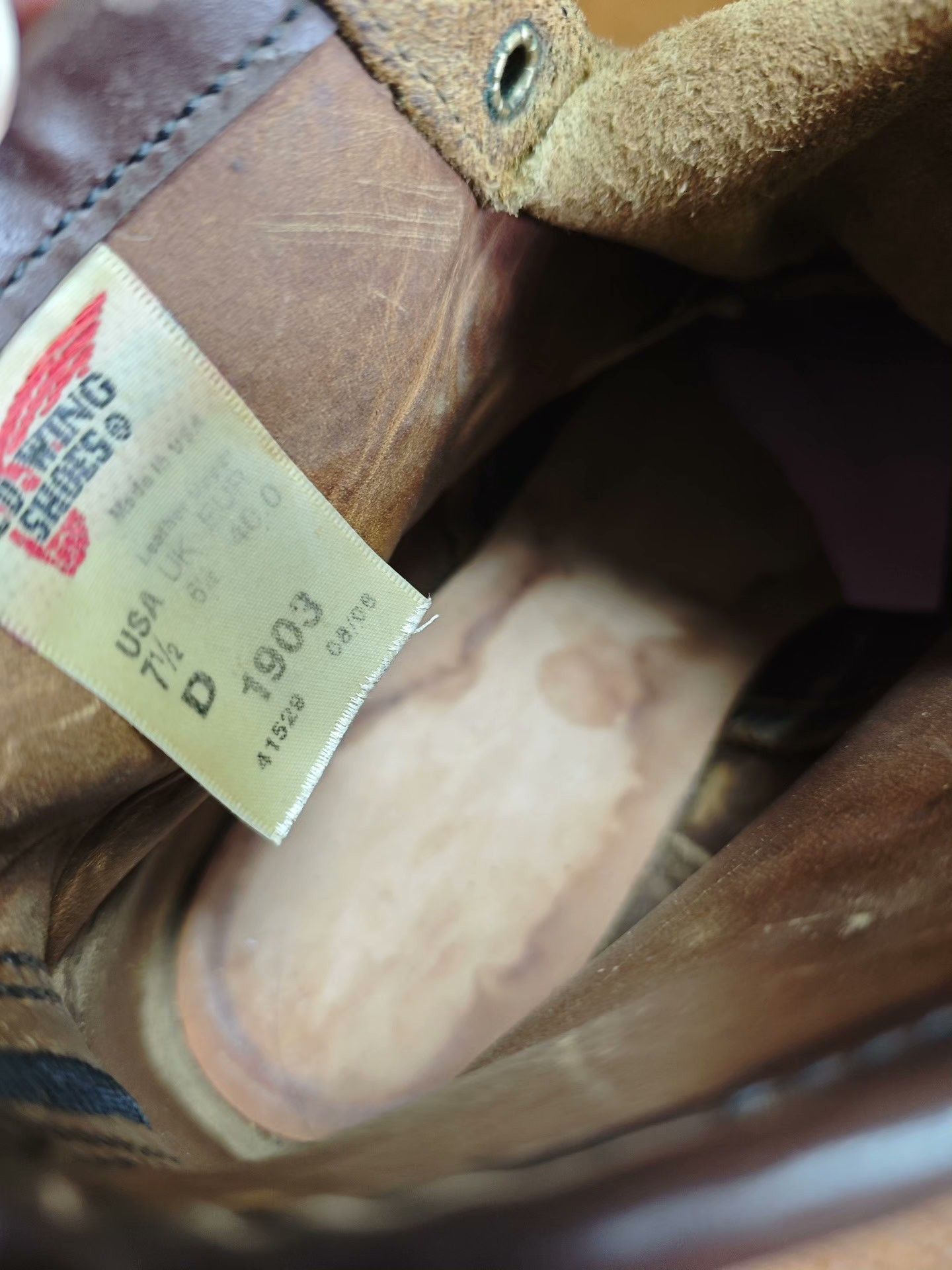 Red Wing Red Wing 1907 Suede Work Boot Size US 7.5 / EU 40-41 - 8 Thumbnail