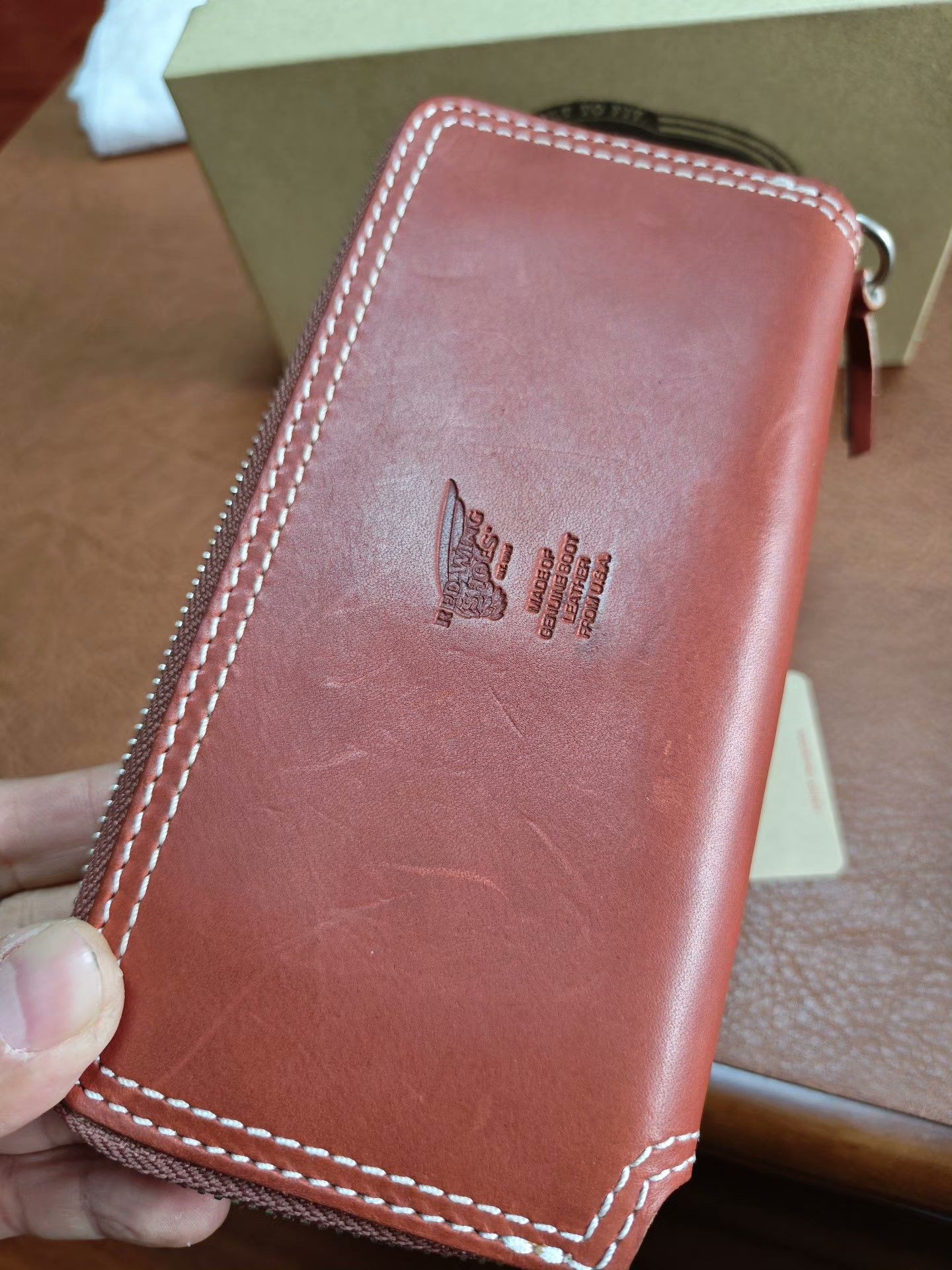 Red Wing Red Wing American-Made Leather Wallet Size ONE SIZE - 2 Thumbnail