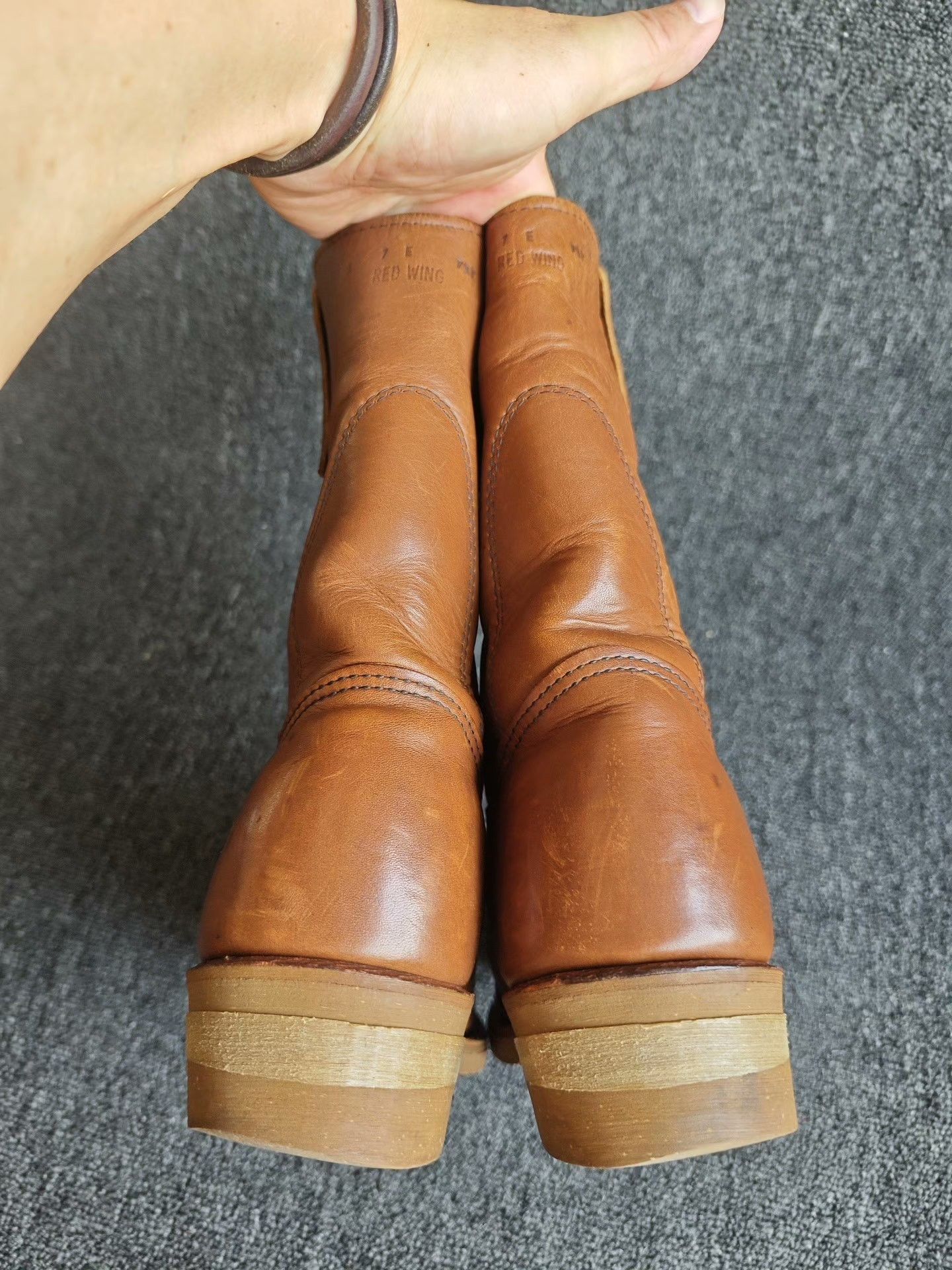 Red Wing Red Wing 1155 90s Western Work Boots Size US 7 / EU 40 - 6 Thumbnail