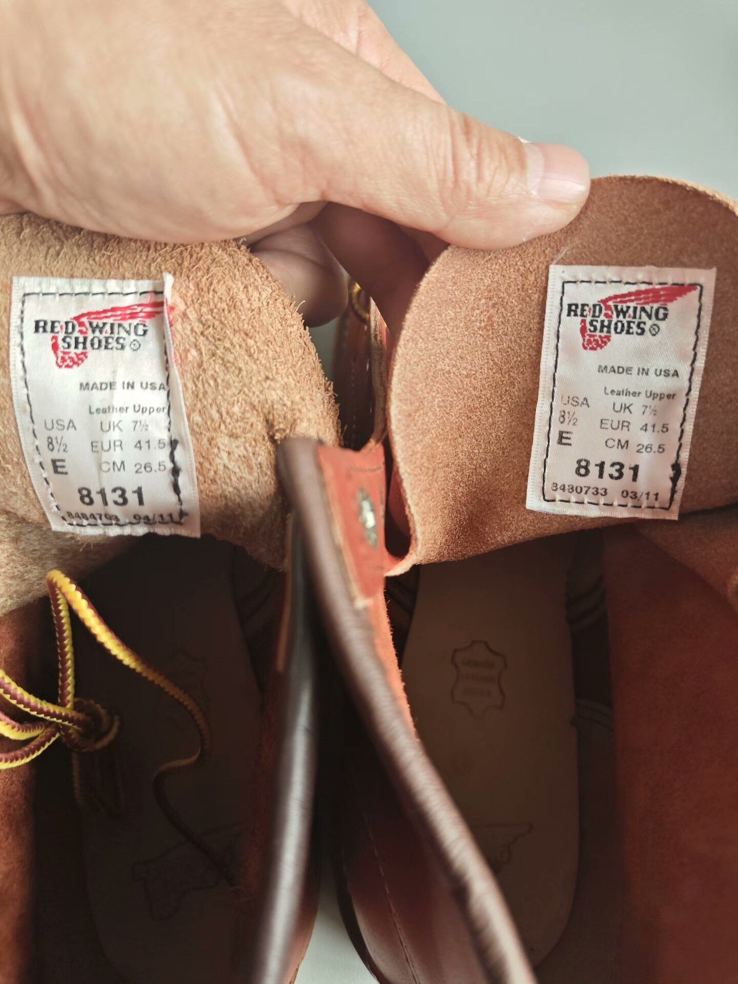 Red Wing Redwing 8131 New Old Version Size US 8.5 / EU 41-42 - 8 Thumbnail