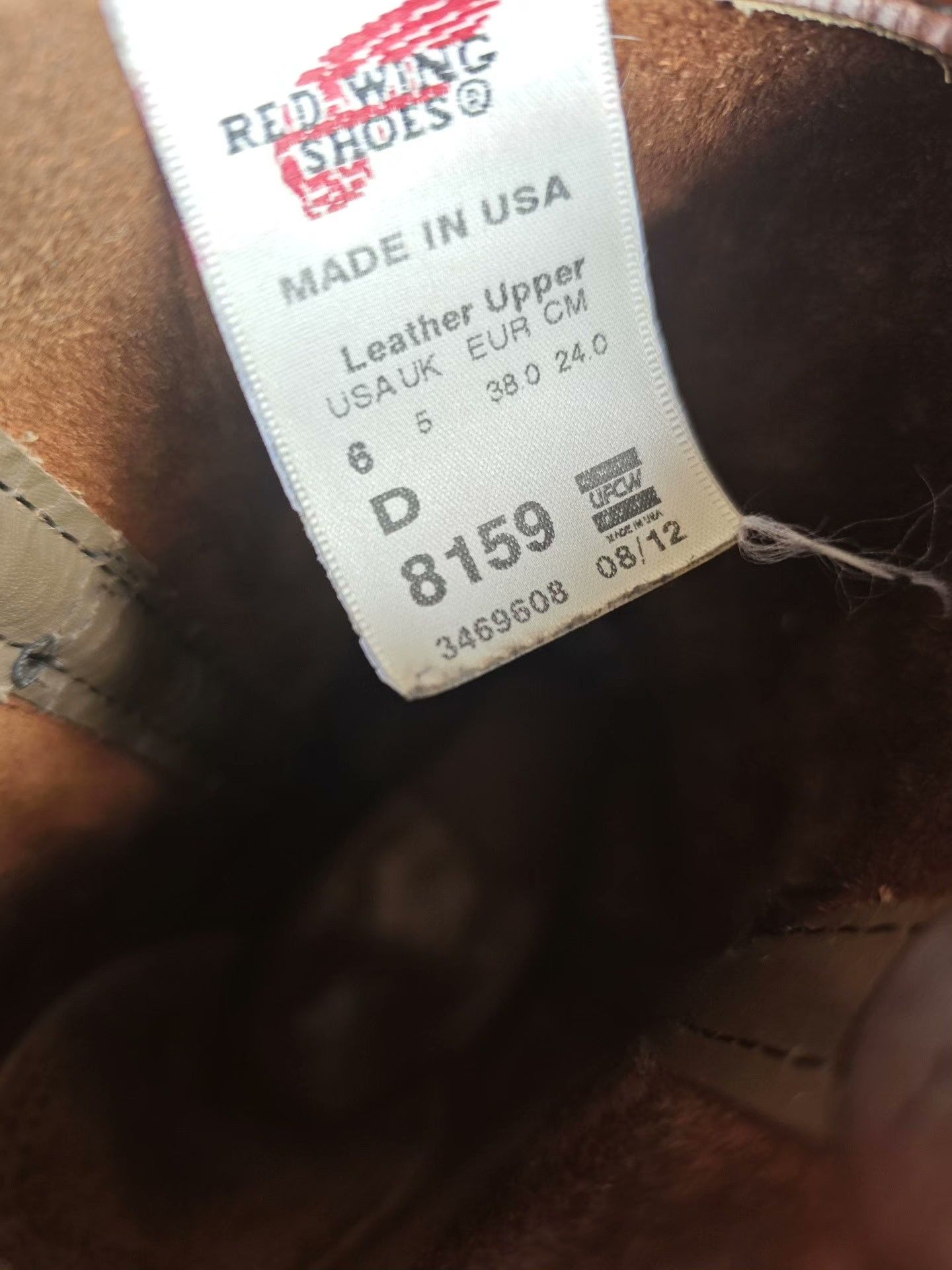 Red Wing Redwing 8159 Western Cowboy Boots Size US 6 / IT 36 - 8 Thumbnail