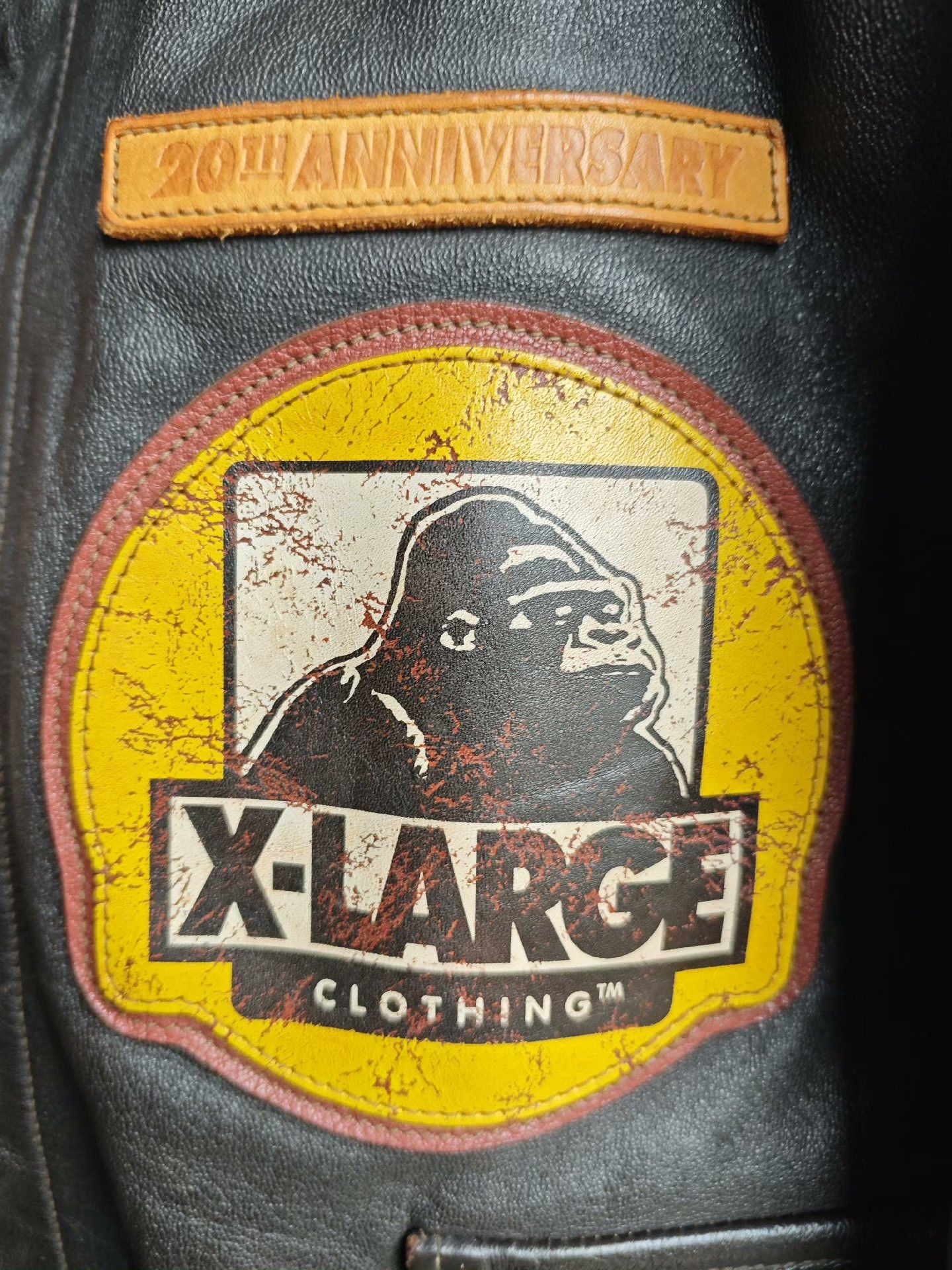 TOYS McCOY Toys McCoy x XLARGE A2 Leather Jacket Size US XL / EU 56 / 4 - 4 Thumbnail