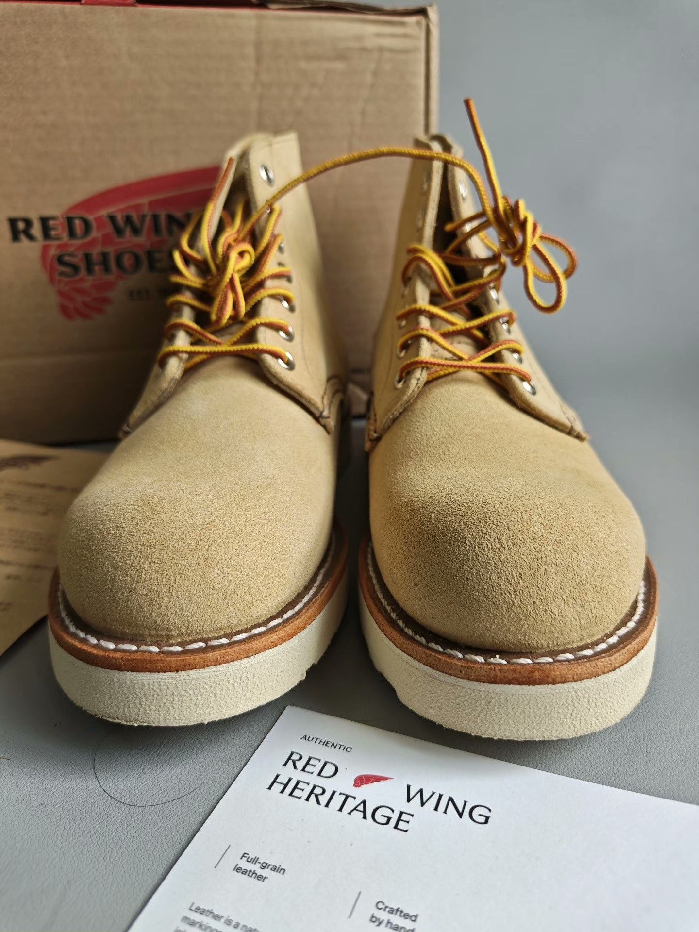 Red Wing Red Wing 8167 Suede Work Boots Size US 6 / EU 39 - 2 Thumbnail