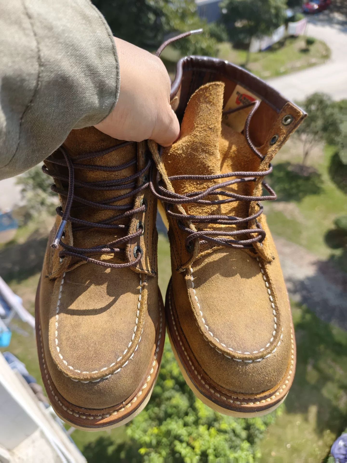 Red Wing Red Wing 1903 Discontinued Suede 1907 Size US 7.5 / EU 40-41 - 3 Thumbnail