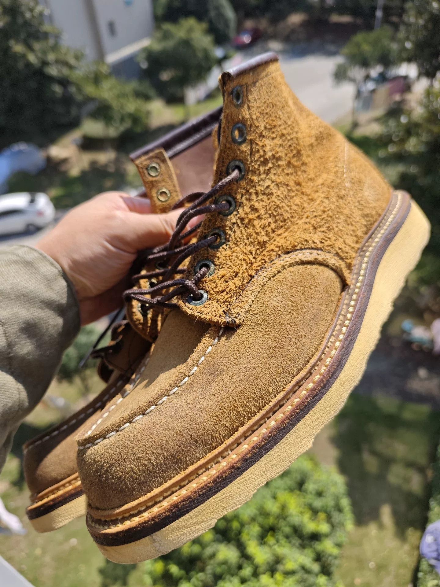 Red Wing Red Wing 1903 Discontinued Suede 1907 Size US 7.5 / EU 40-41 - 2 Thumbnail