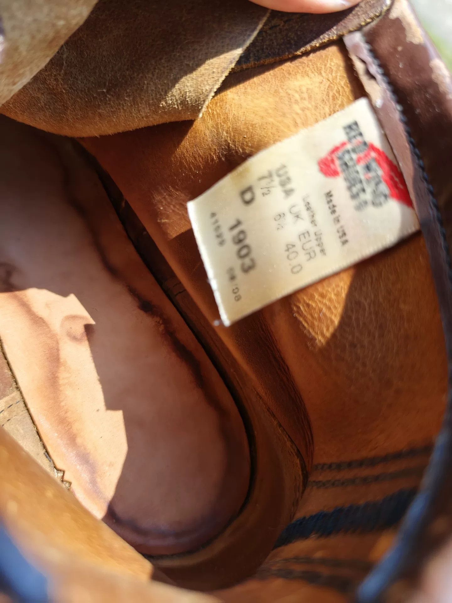 Red Wing Red Wing 1903 Discontinued Suede 1907 Size US 7.5 / EU 40-41 - 9 Thumbnail