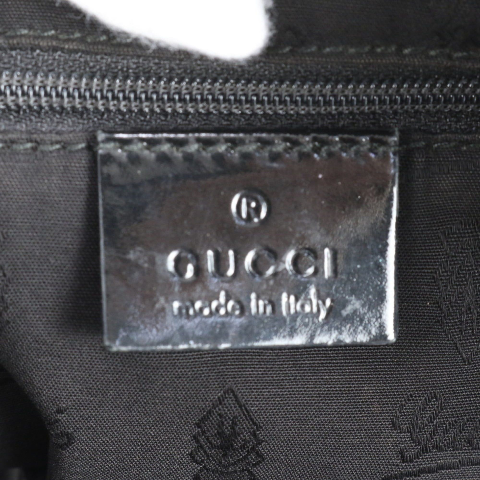 Gucci Gucci GG Canvas Jolie 211975 Leather Tote Bag Shoulder Black Women's Size ONE SIZE - 9 Thumbnail