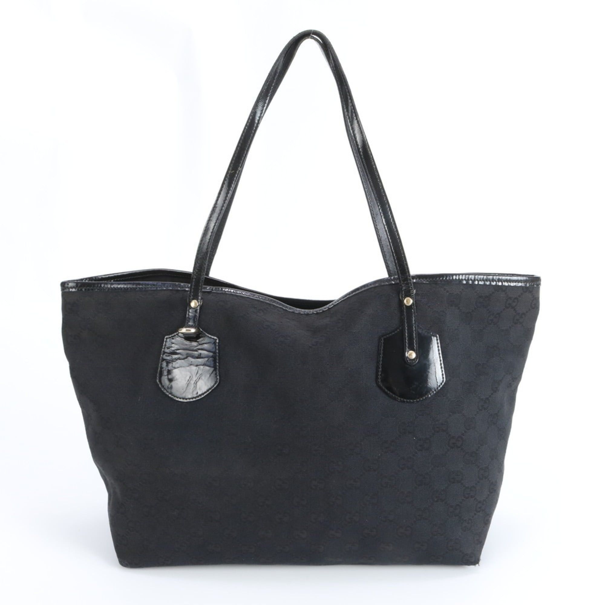 Gucci Gucci GG Canvas Jolie 211975 Leather Tote Bag Shoulder Black Women's Size ONE SIZE - 3 Thumbnail
