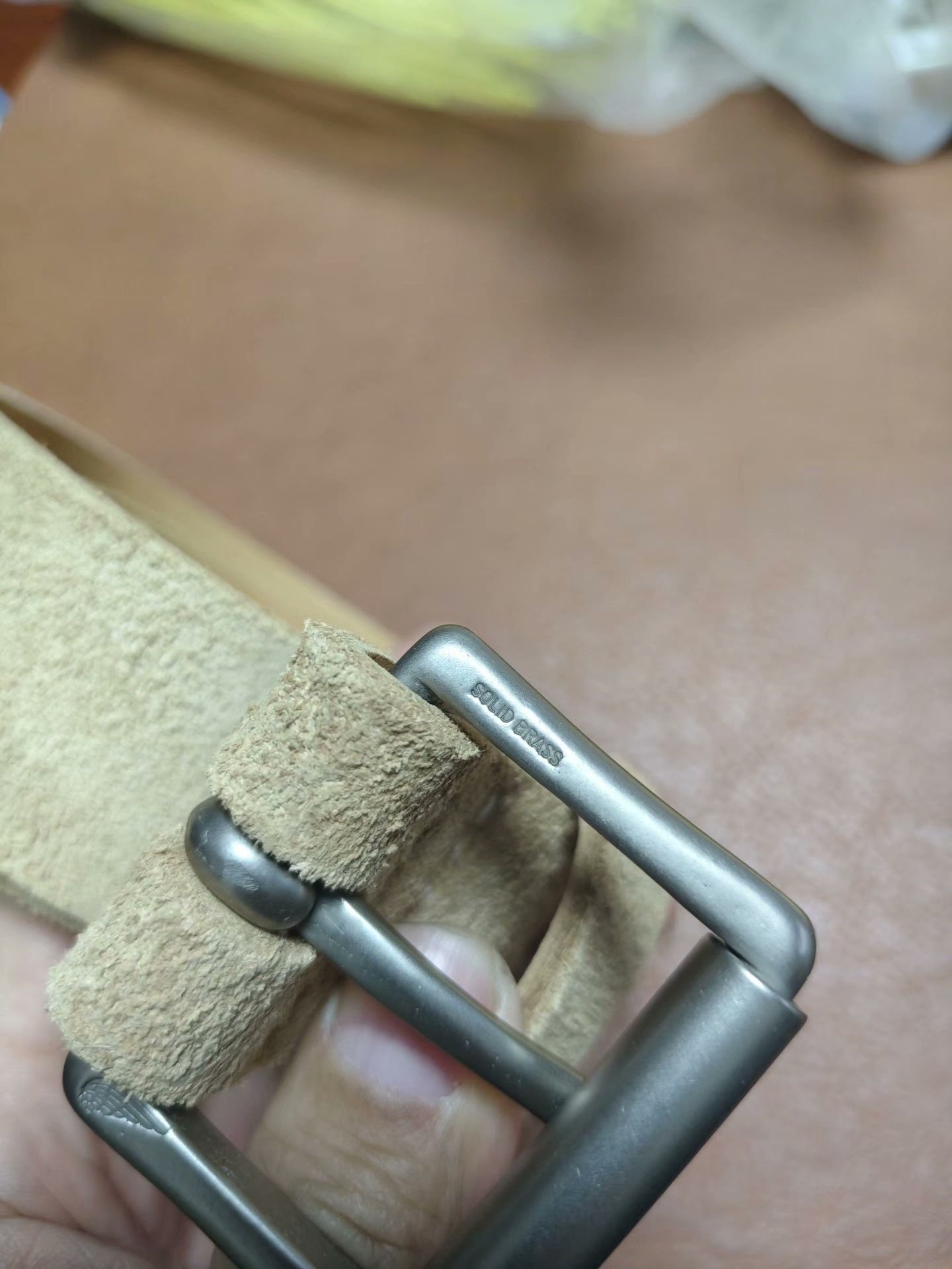 Red Wing Red Wing Suede Leather Belt Size ONE SIZE - 3 Thumbnail