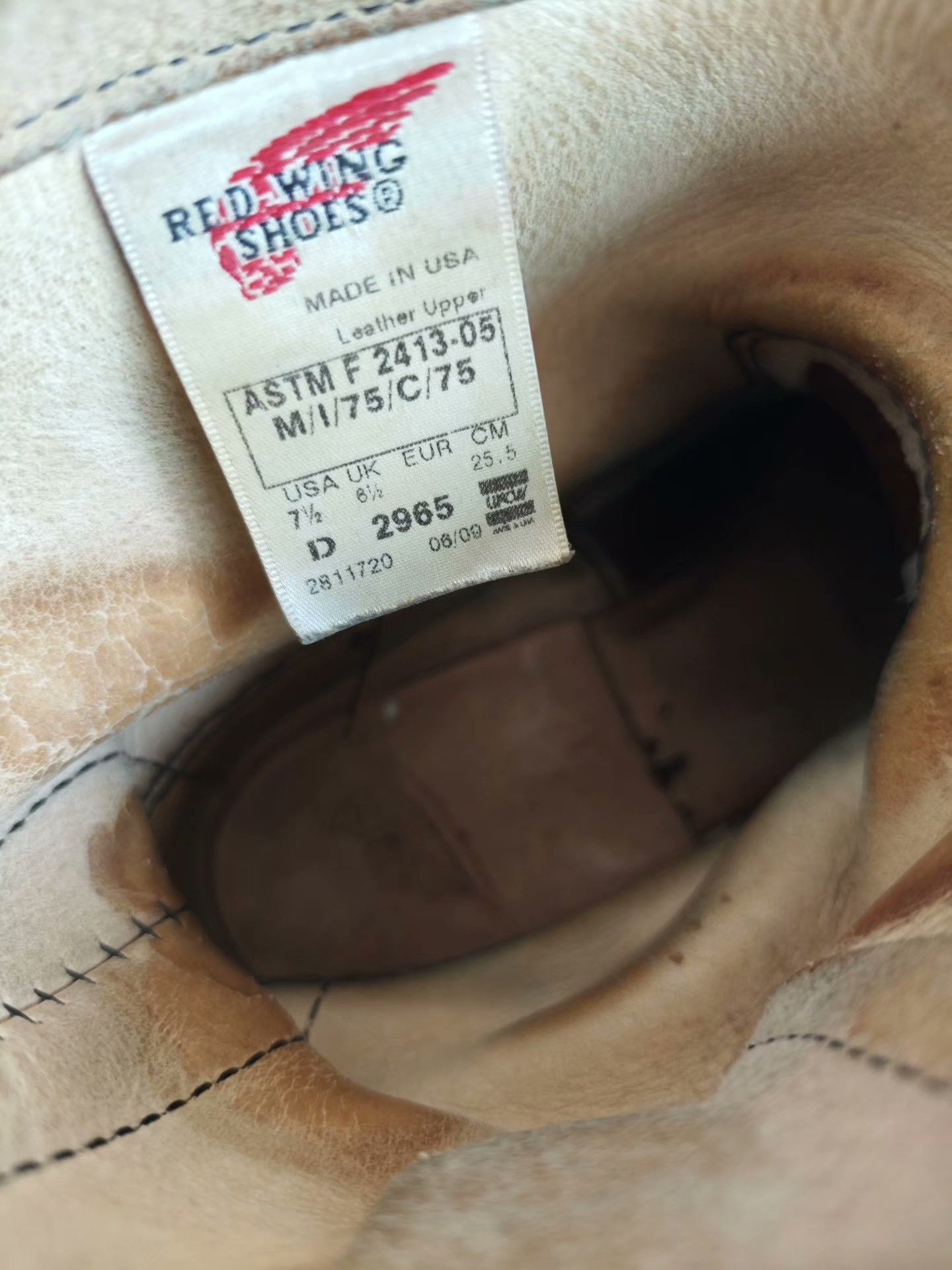 Red Wing Redwing 2965 Mid-High Engineer Size US 7.5 / EU 40-41 - 8 Thumbnail