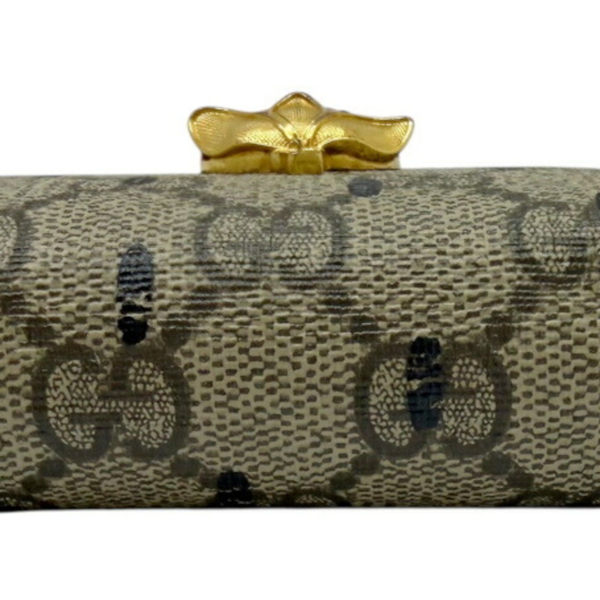 Gucci GUCCI GG Stream Compact Wallet, Strawberry Beige, 726247, for Men and Women Size ONE SIZE - 5 Thumbnail