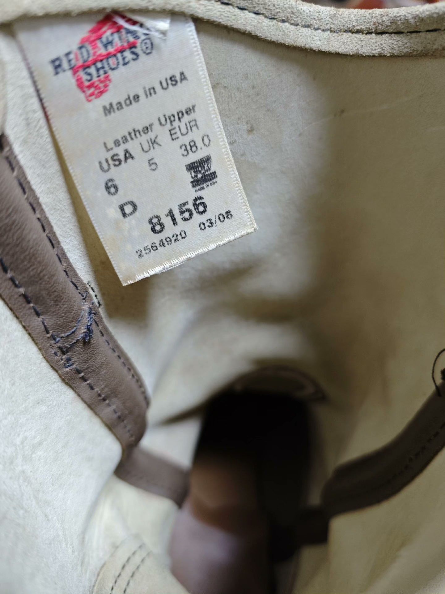 Red Wing Red Wing 8156 Western Suede Engineer Boots Size US 6 / EU 39 - 8 Thumbnail