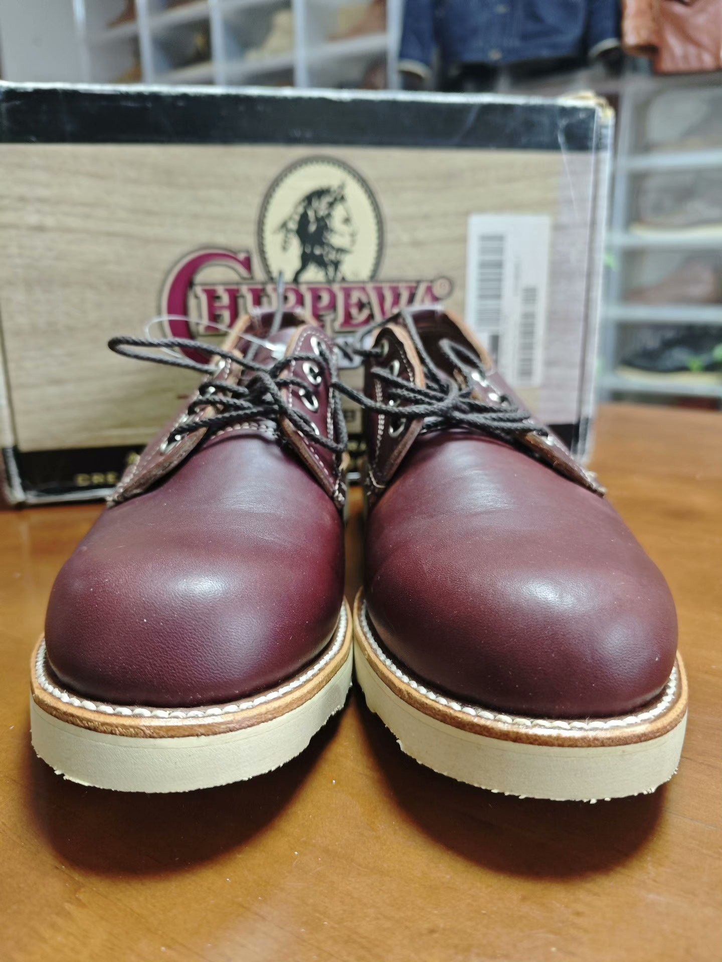 Chippewa Chippewa Round-Toe Low-Top Work Boots Size US 7.5 / EU 40-41 - 3 Thumbnail
