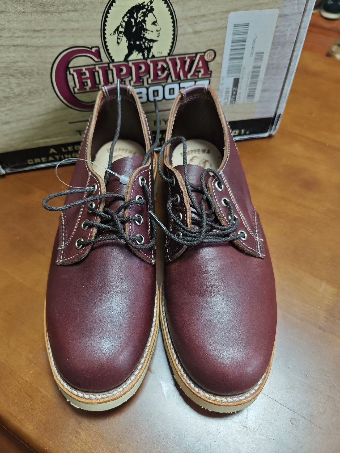 Chippewa Chippewa Round-Toe Low-Top Work Boots Size US 7.5 / EU 40-41 - 2 Thumbnail