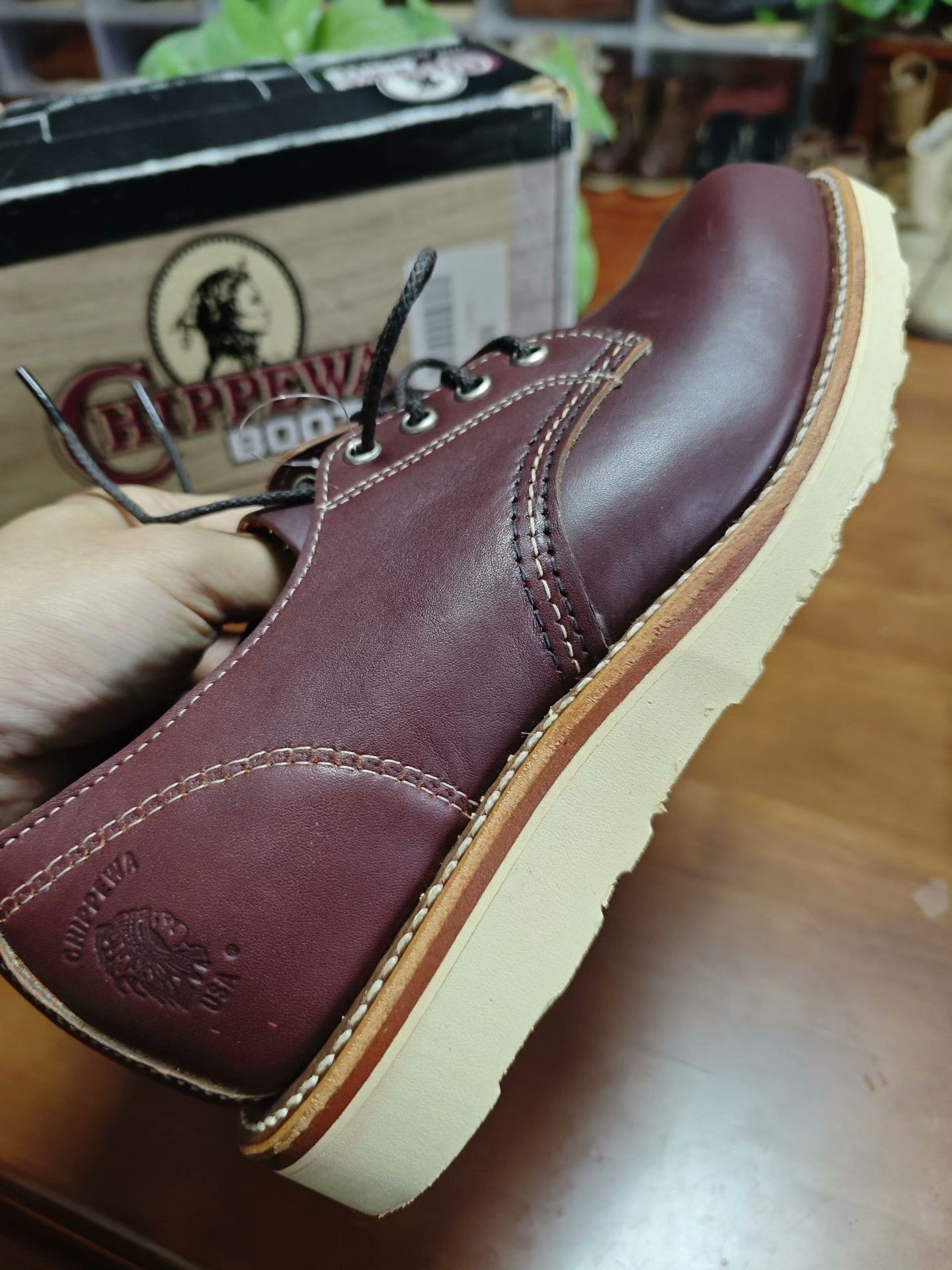Chippewa Chippewa Round-Toe Low-Top Work Boots Size US 7.5 / EU 40-41 - 5 Thumbnail