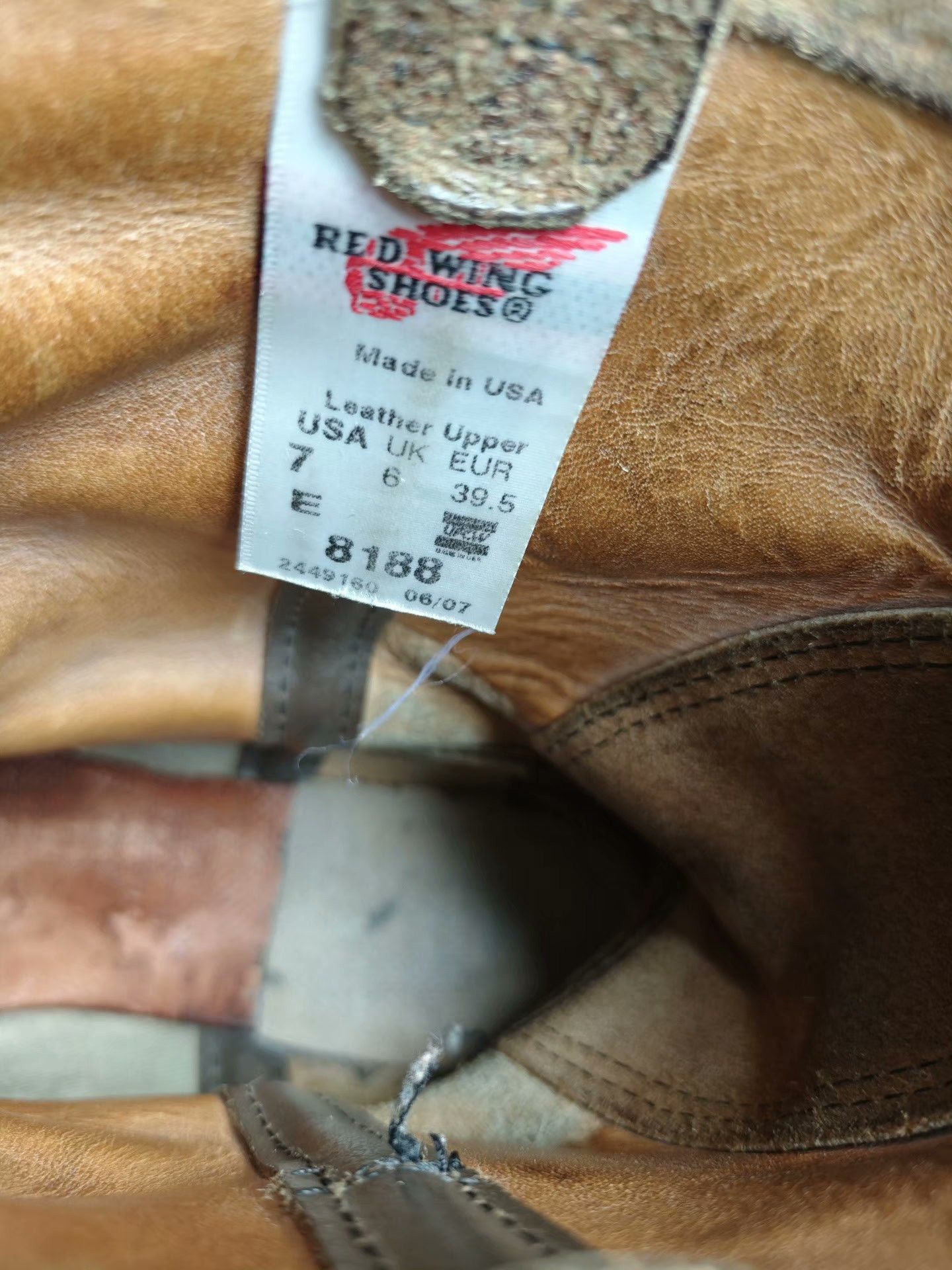 Red Wing Red Wing 8188 Size US 7 / EU 40 - 8 Thumbnail