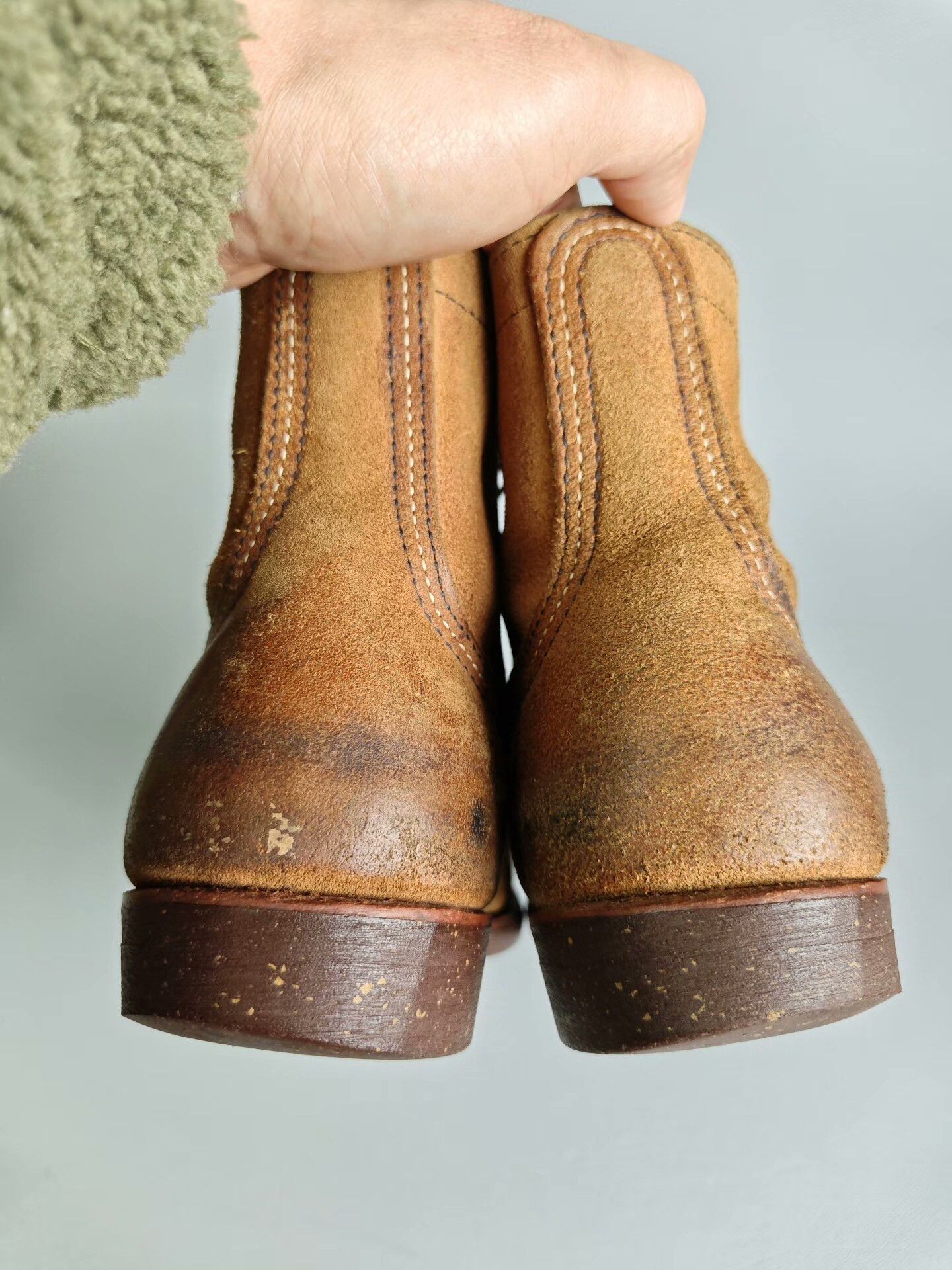 Red Wing Red Wing 8113 Suede Miner Boots Size US 9 / EU 42 - 6 Thumbnail
