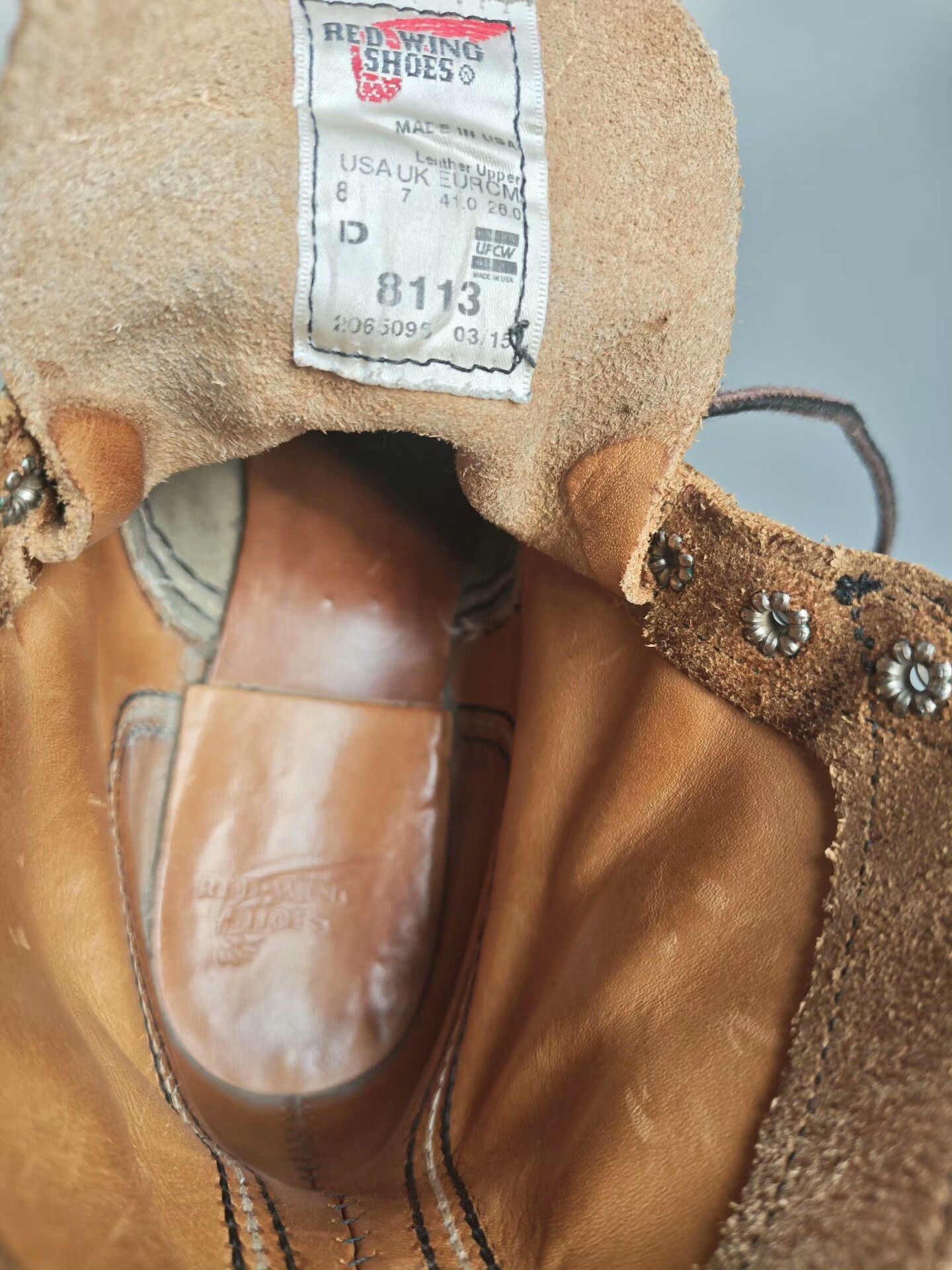 Red Wing Red Wing 8113 Suede Miner Boots Size US 9 / EU 42 - 8 Thumbnail