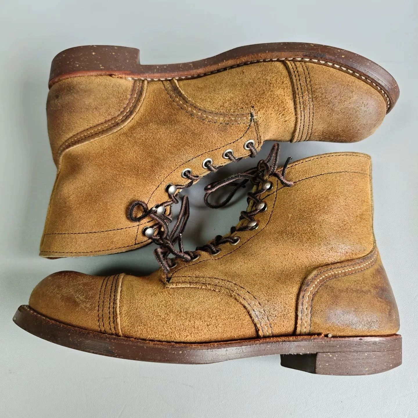 Red Wing Red Wing 8113 Suede Miner Boots Size US 9 / EU 42 - 5 Thumbnail